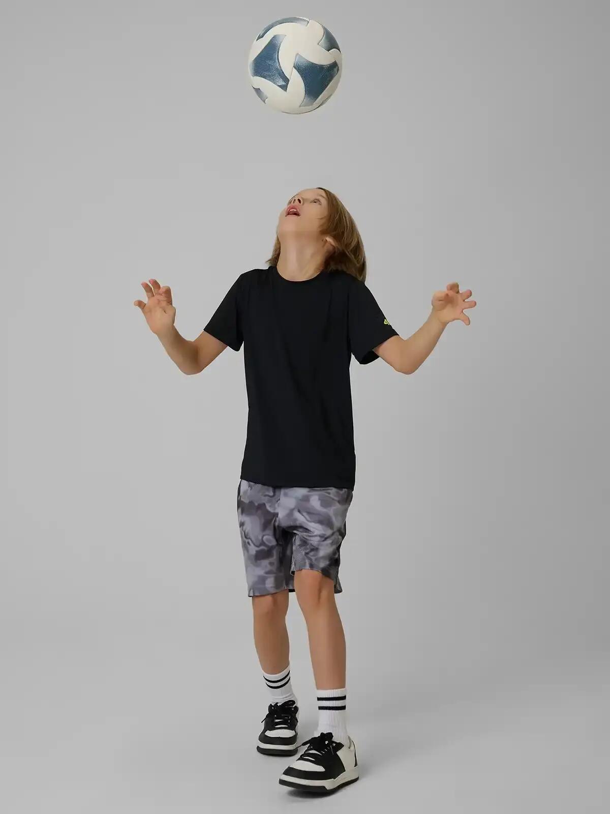 KOSZULKA SPORTOWA CHŁOPIĘCA 4F T-SHIRT SZYBKOSCHNĄCY 8/10
