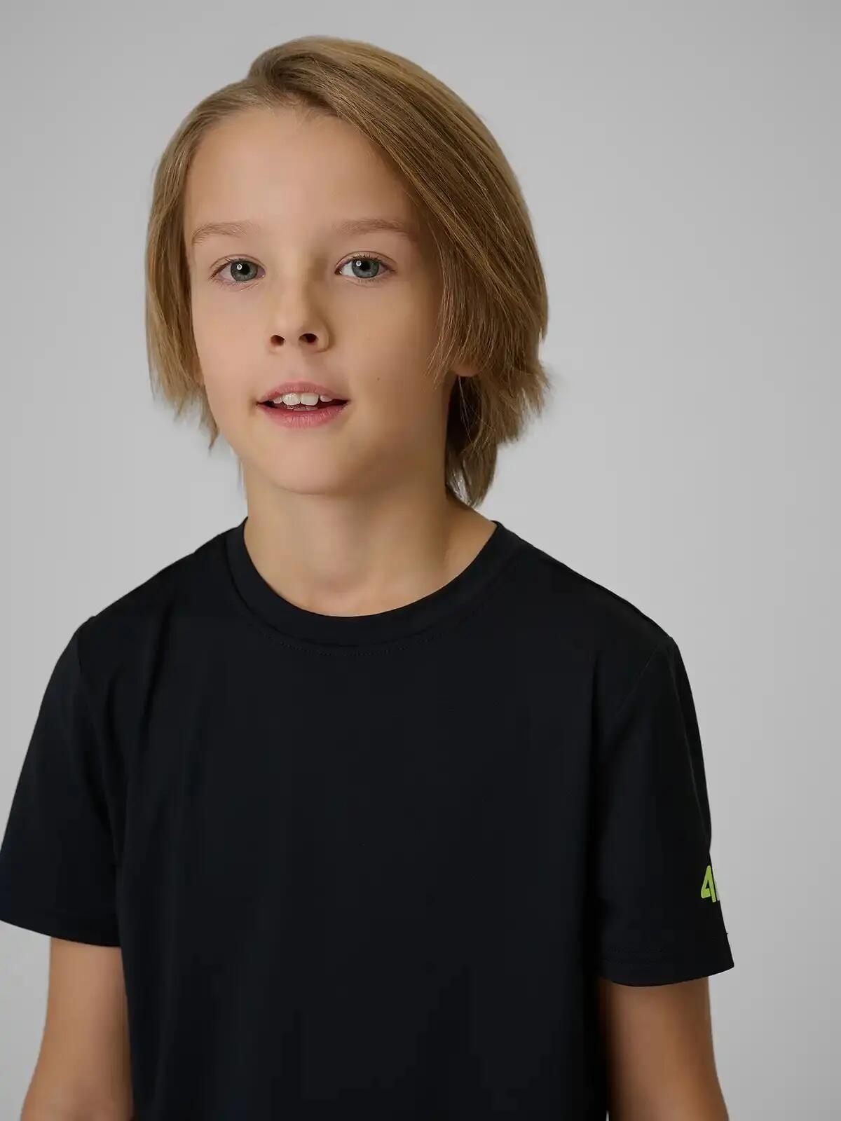 KOSZULKA SPORTOWA CHŁOPIĘCA 4F T-SHIRT SZYBKOSCHNĄCY 7/10