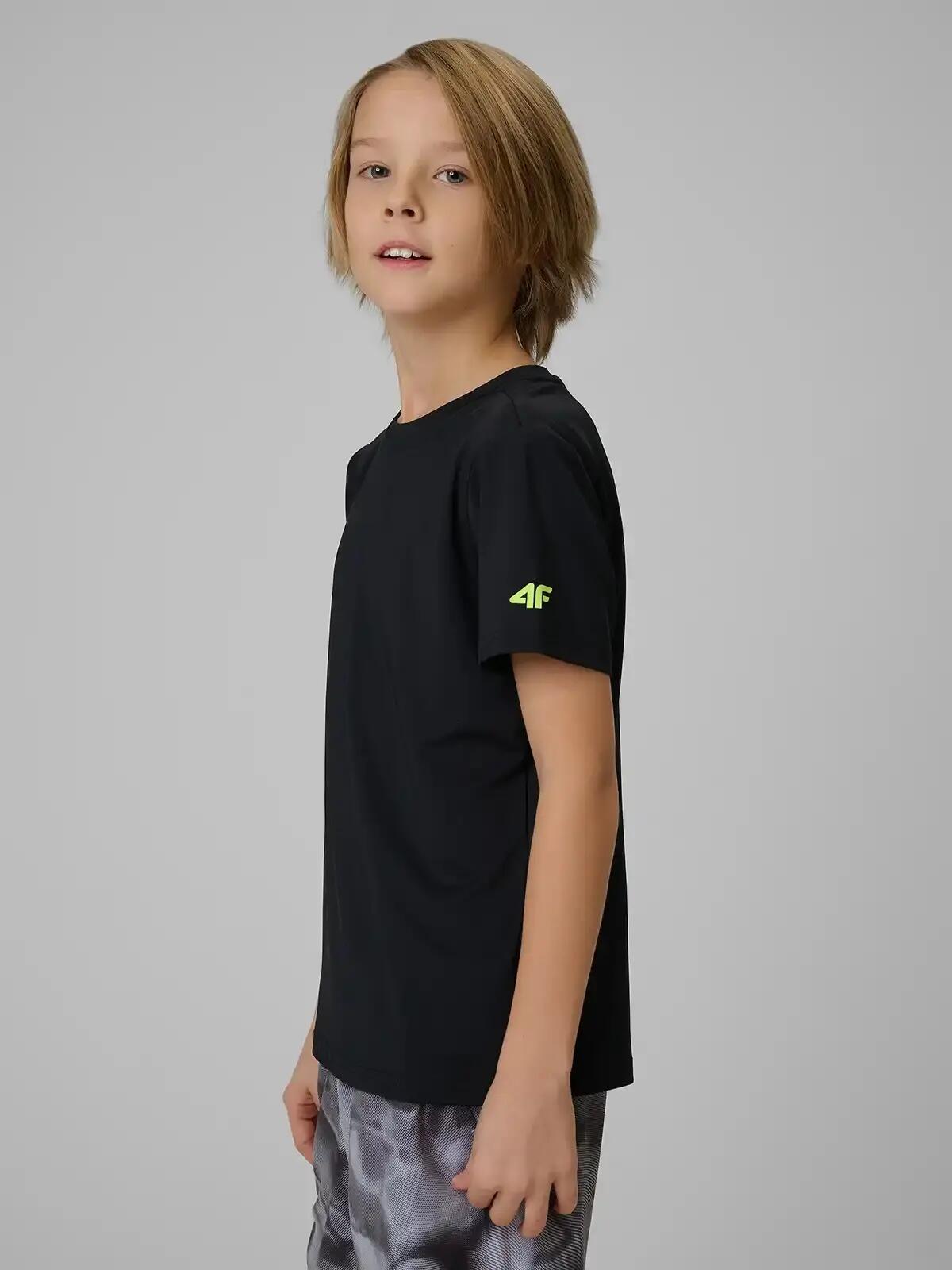 KOSZULKA SPORTOWA CHŁOPIĘCA 4F T-SHIRT SZYBKOSCHNĄCY 6/10