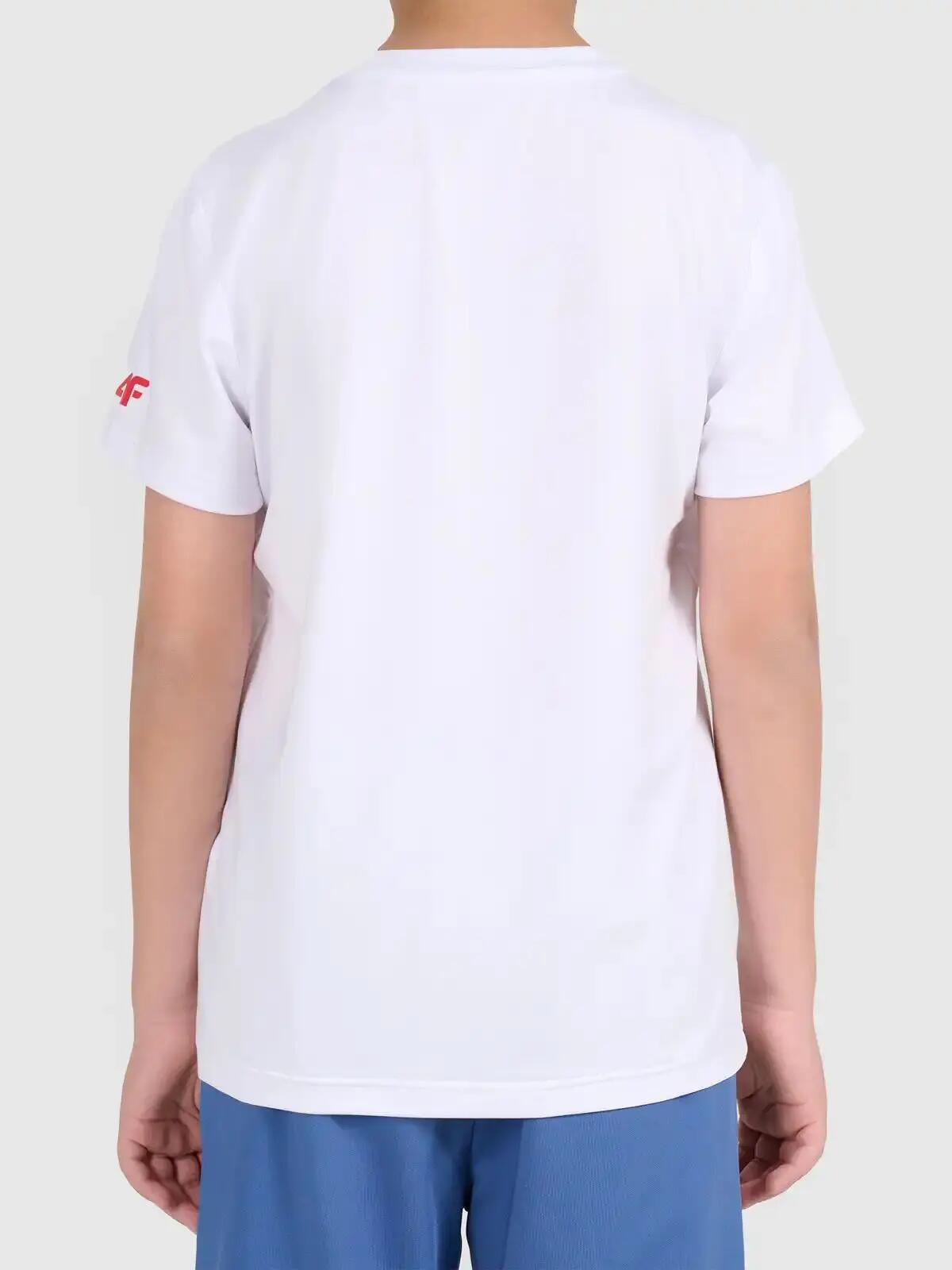 KOSZULKA SPORTOWA CHŁOPIĘCA 4F T-SHIRT SZYBKOSCHNĄCY 7/10