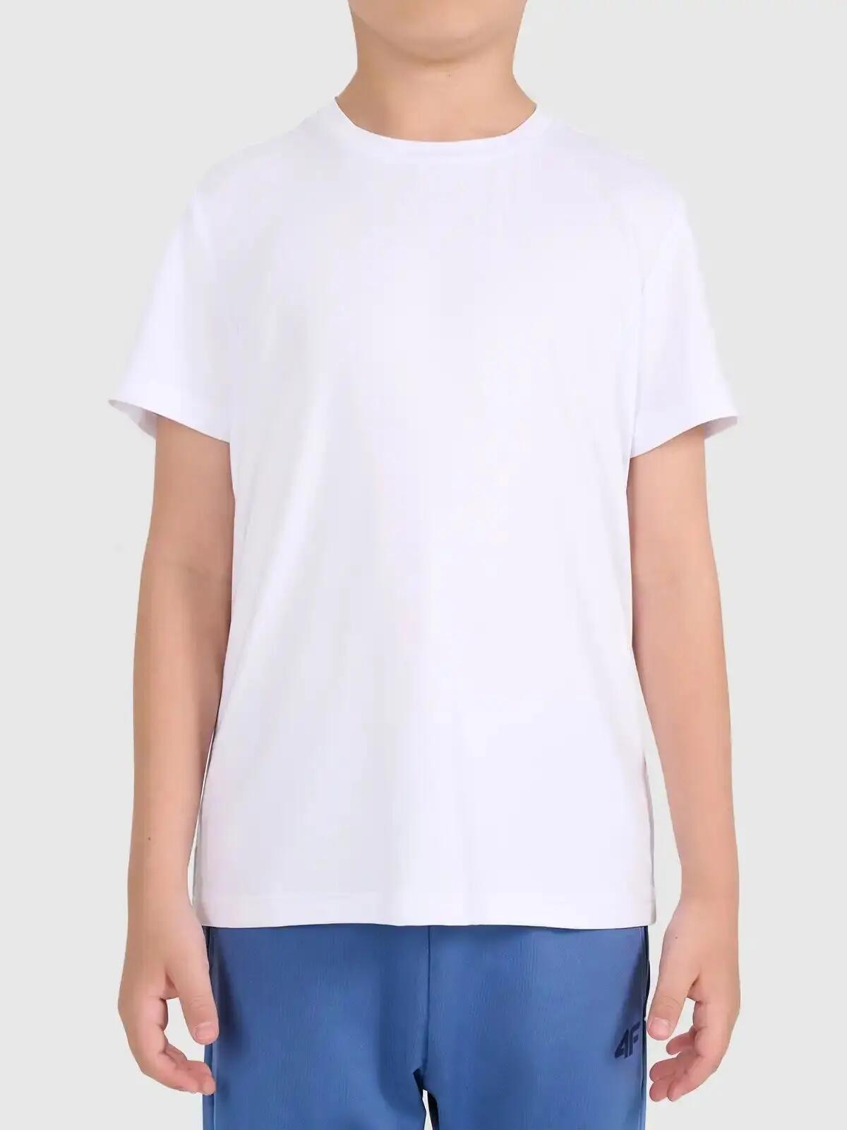 KOSZULKA SPORTOWA CHŁOPIĘCA 4F T-SHIRT SZYBKOSCHNĄCY 6/10