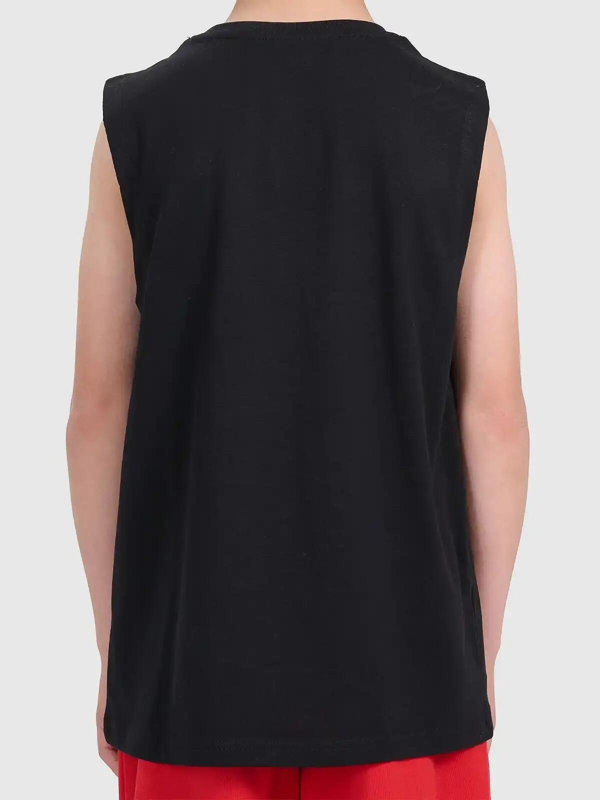 T-SHIRT CHŁOPIĘCY 4F KOSZULKA BEZ RĘKAWÓW 3/6