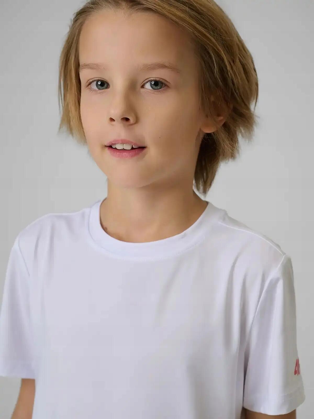 KOSZULKA SPORTOWA CHŁOPIĘCA 4F T-SHIRT SZYBKOSCHNĄCY 5/10