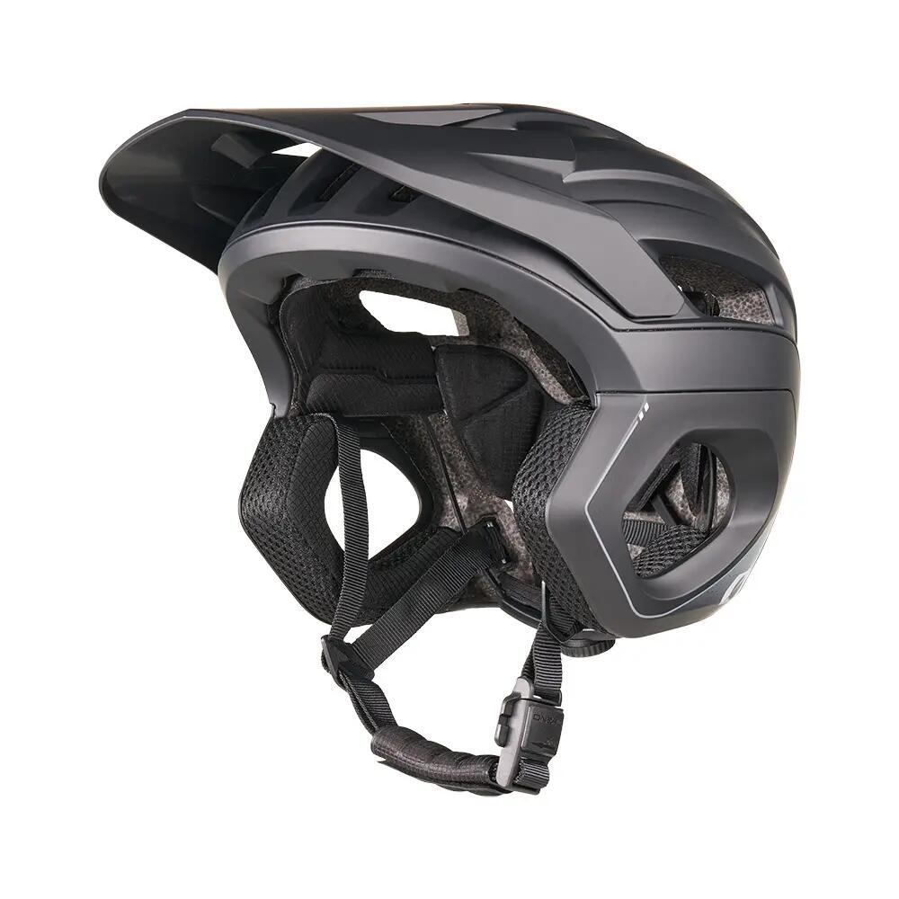 Casco da mountain bike TRAPPER EVO, nero 3/5