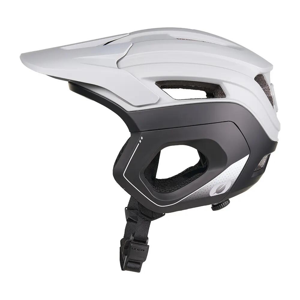 Casco da mountain bike TRAPPER EVO, nero/grigio 4/5