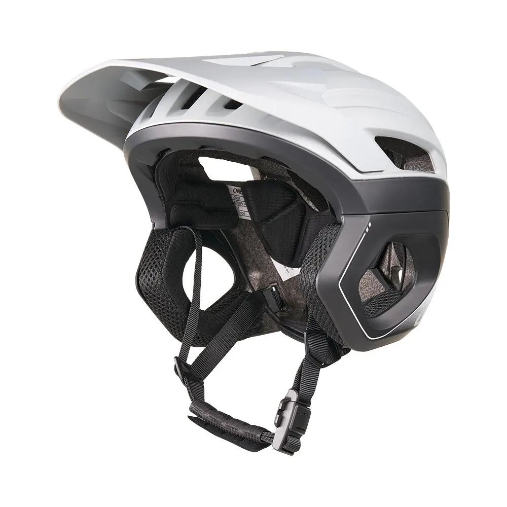 Casco da mountain bike TRAPPER EVO, nero/grigio 3/5