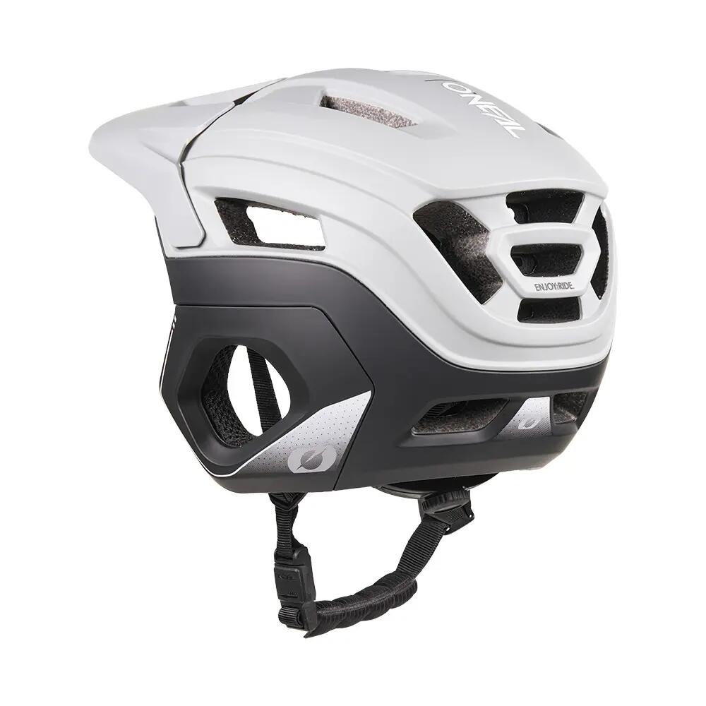 Casco da mountain bike TRAPPER EVO, nero/grigio 2/5