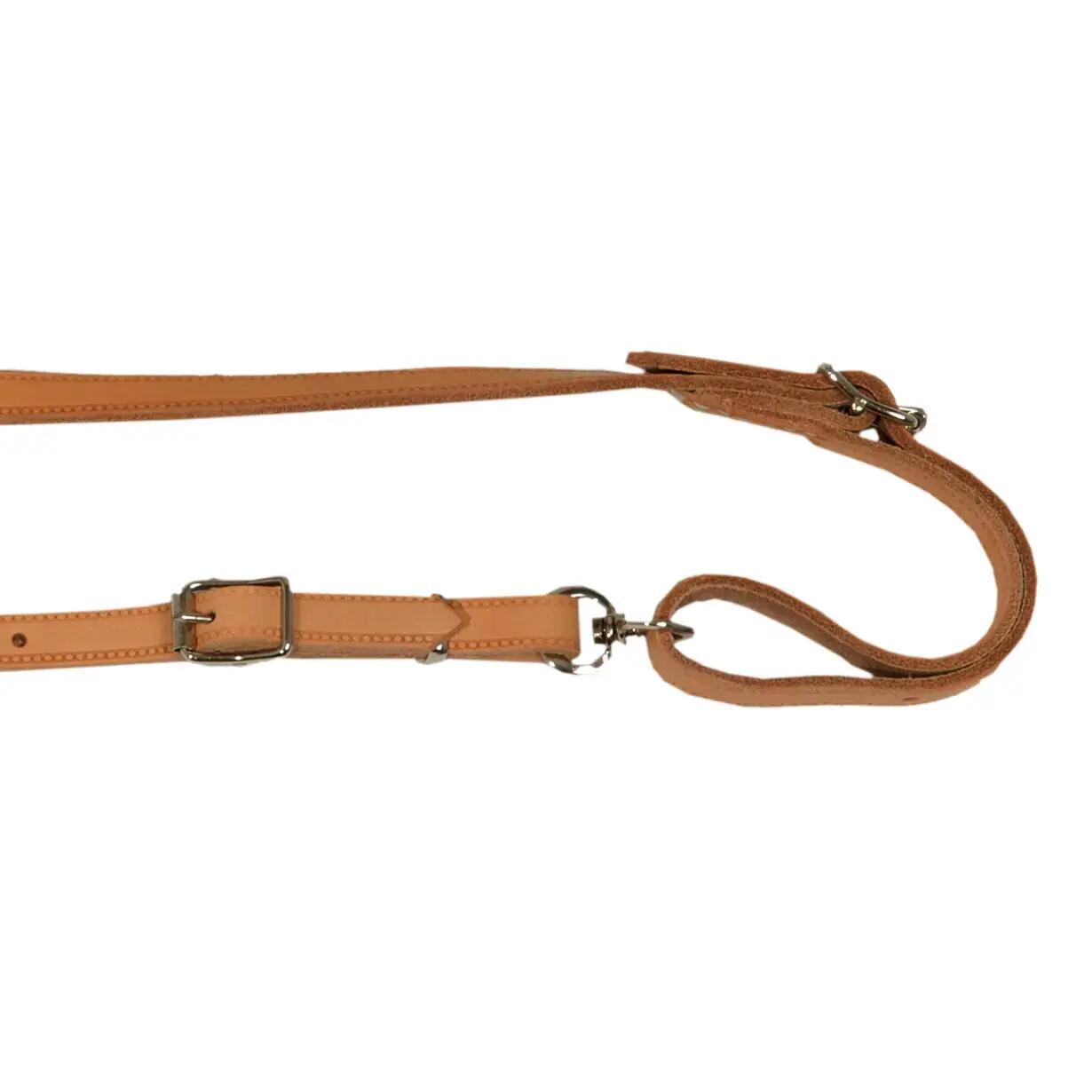 Laisse per cane in pelle di mollèterie Akah 10 mm 2/2