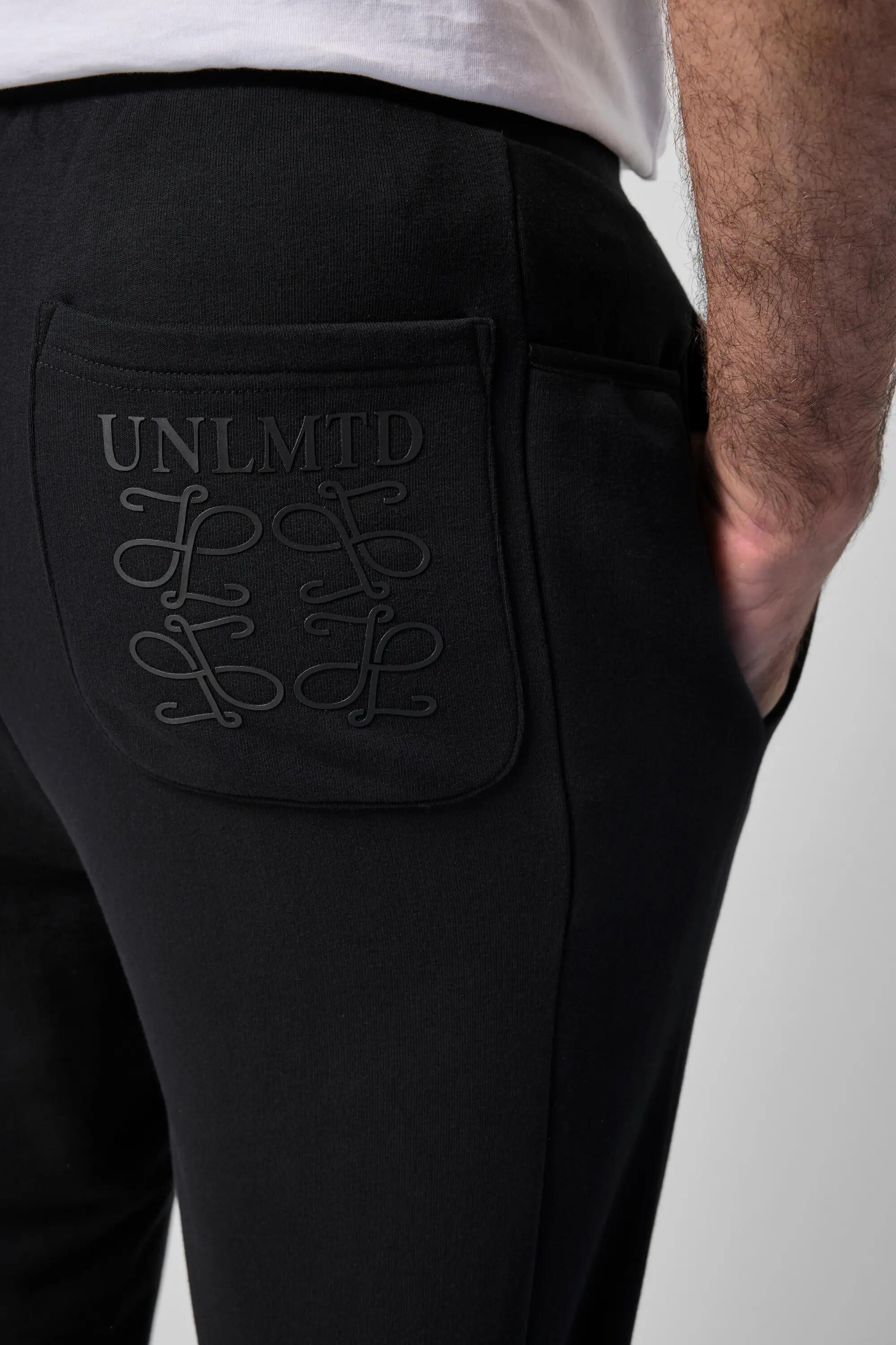 Hommes Pantalon de sport fitness molleton nombreuses poches 4/7