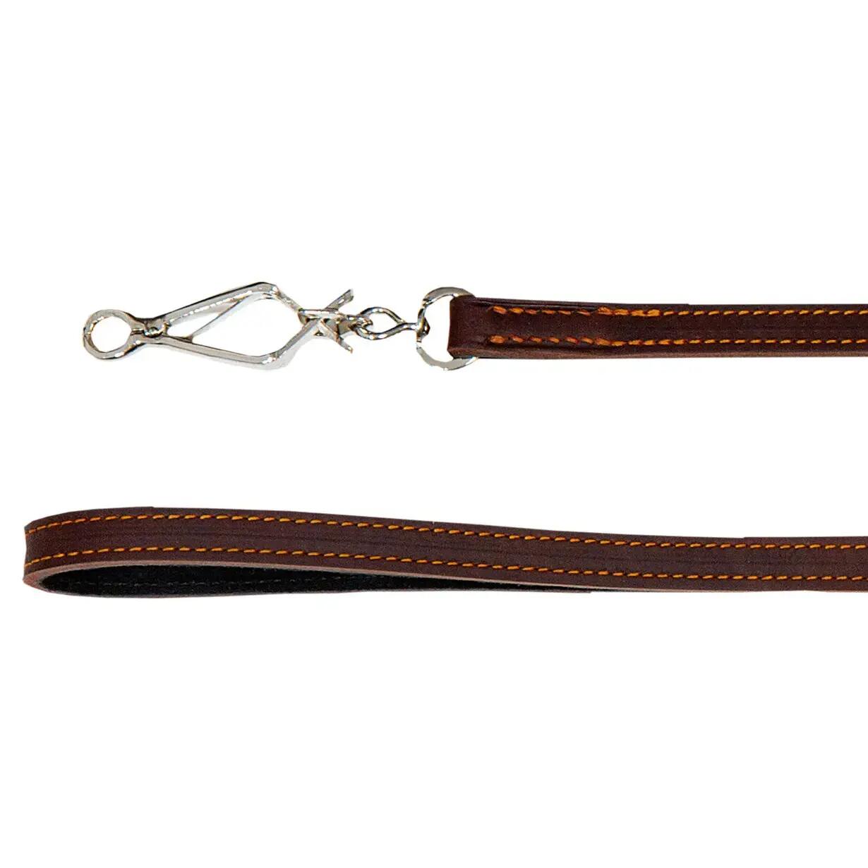 Laisse pour chien en cuir traité à l'huile Akah 3/3