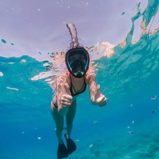 Snorkelmasker – Full Face (Panoramisch Zicht) - S/M 7/7