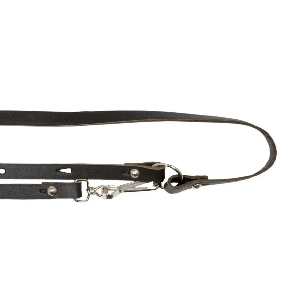 Laisse pour chien en cuir végétal Akah 2/3