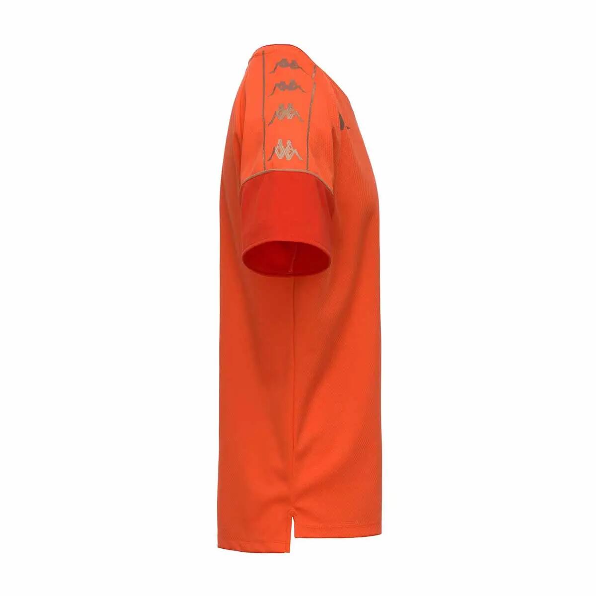 Camiseta - Fútbol - Niño - Sin mangas, Cuello redondo - Mianto - Naranja 2/4