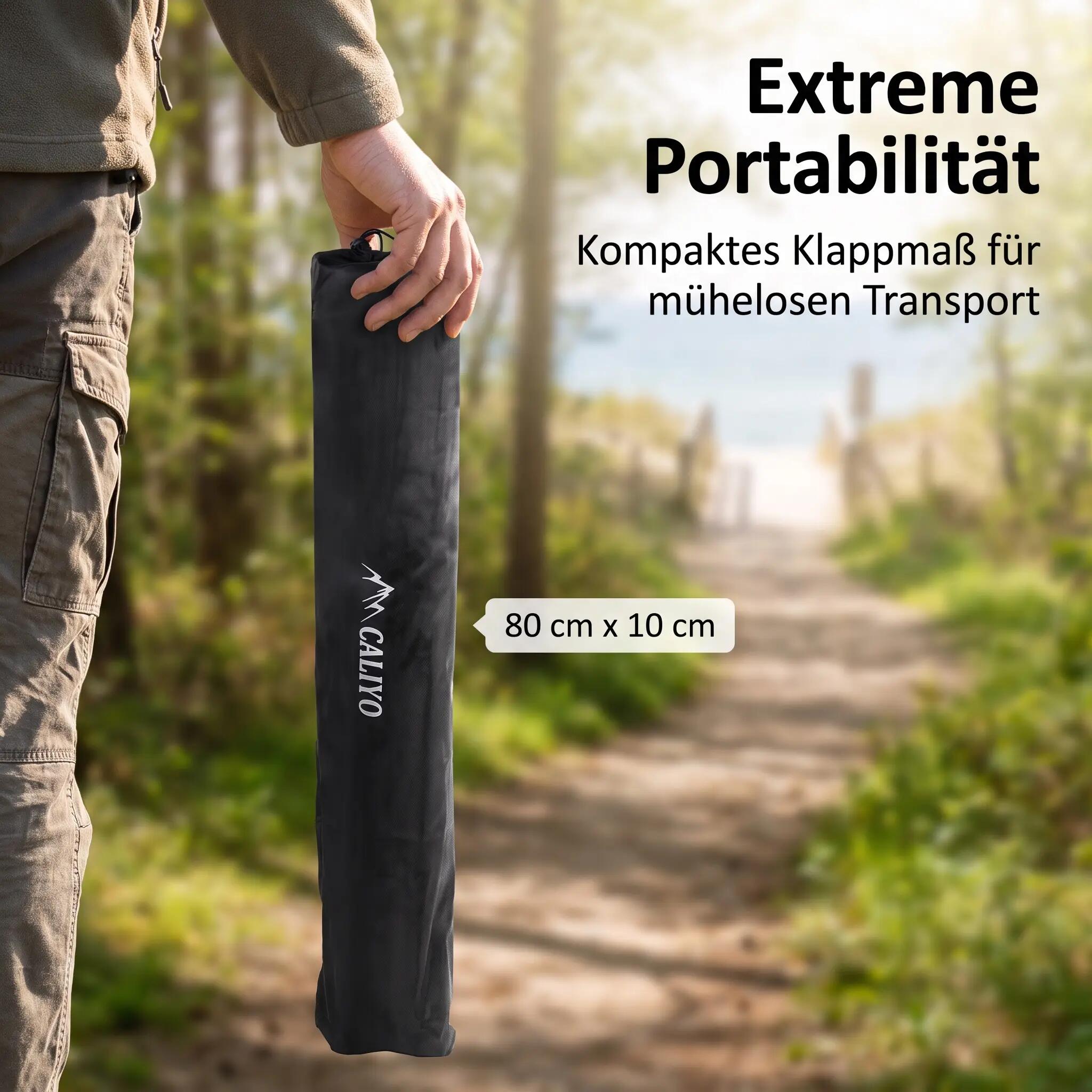 Stuhl Campingstuhl Faltbar Getränke Halter Sitz Tragetasche Angelsessel 2/6