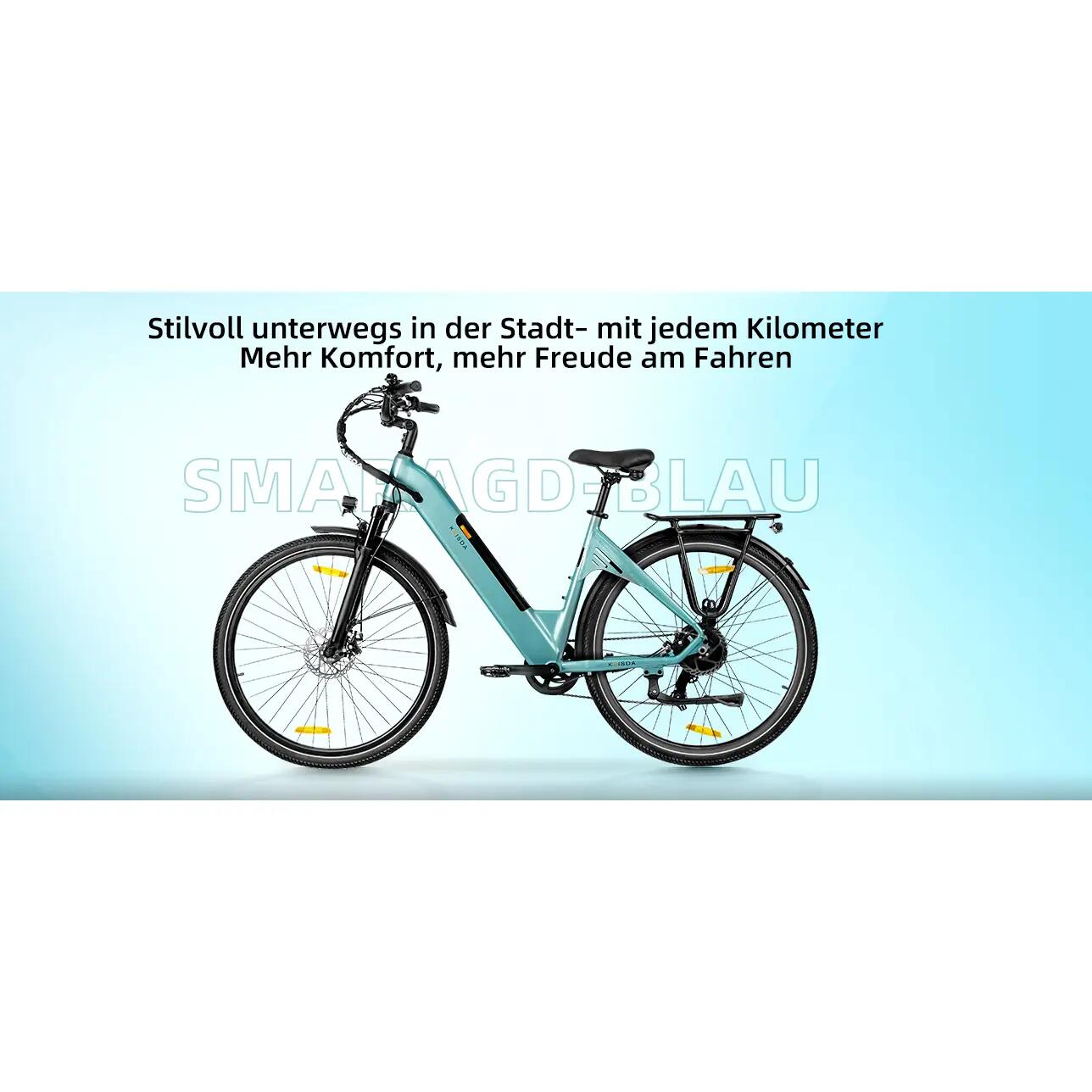 Vélo électrique femme KAISDA K608 moteur 250W batterie 36V20AH couple 52Nm 5/7
