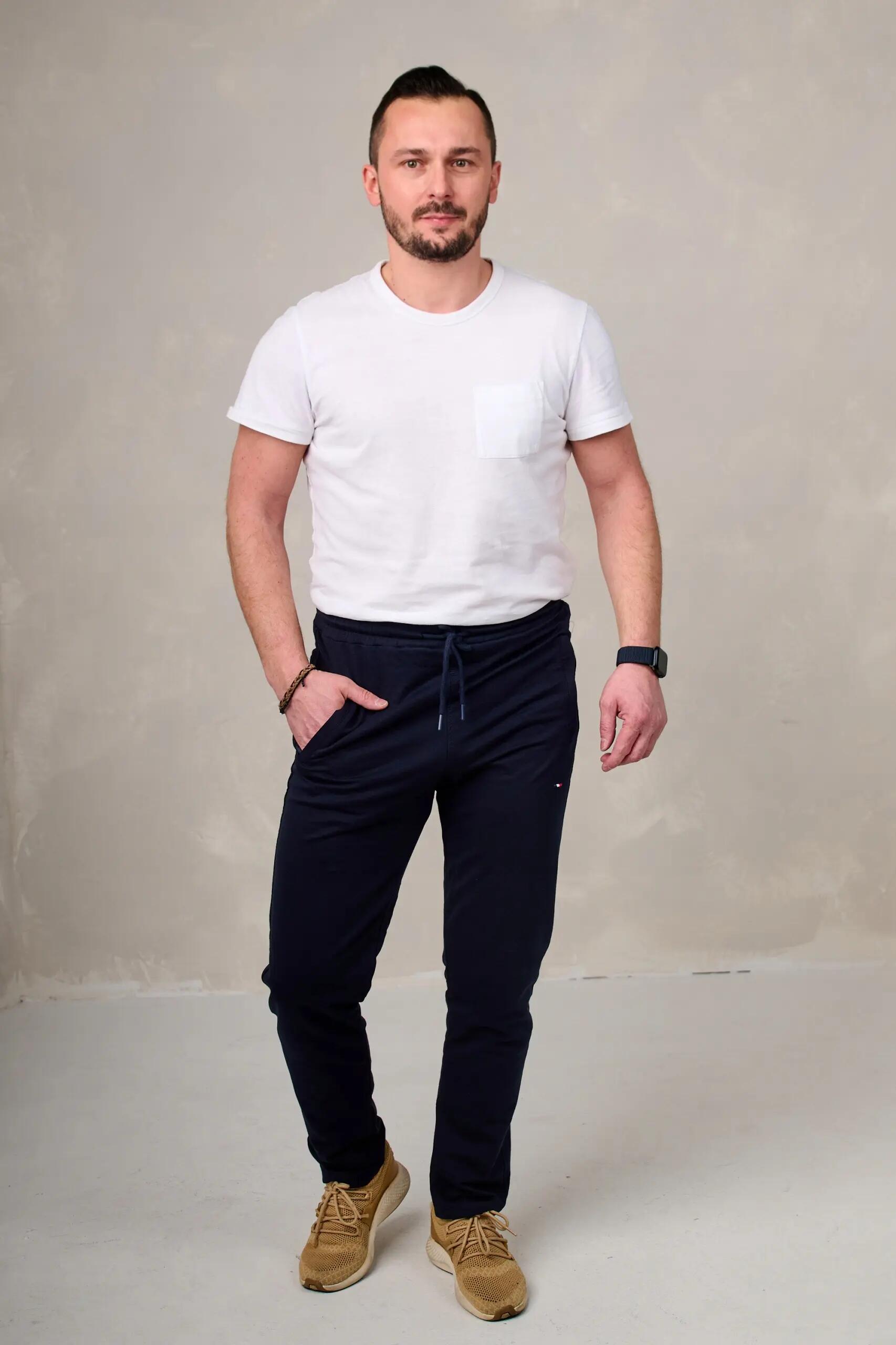 Derby joggingbroek voor heren, recht model 2/2