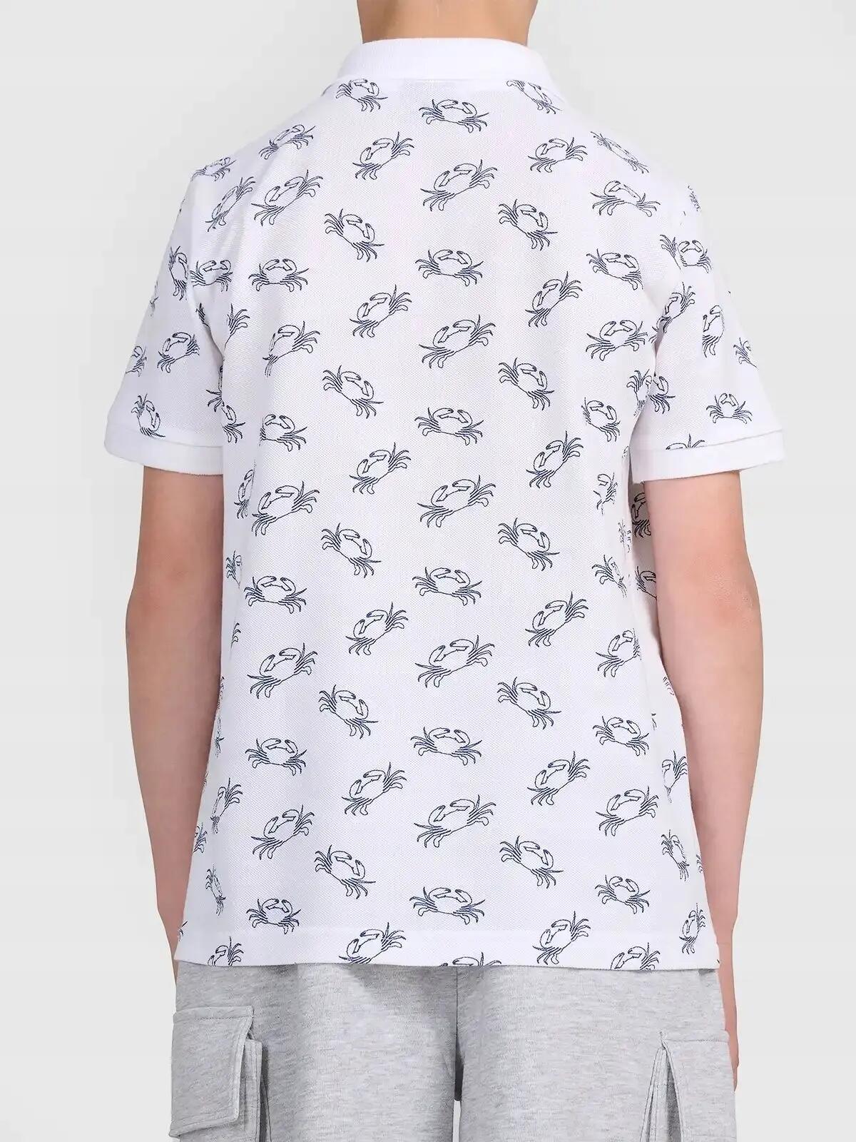 4F KOSZULKA POLO CHŁOPIĘCA T-SHIRT SPORTOWY 3/4
