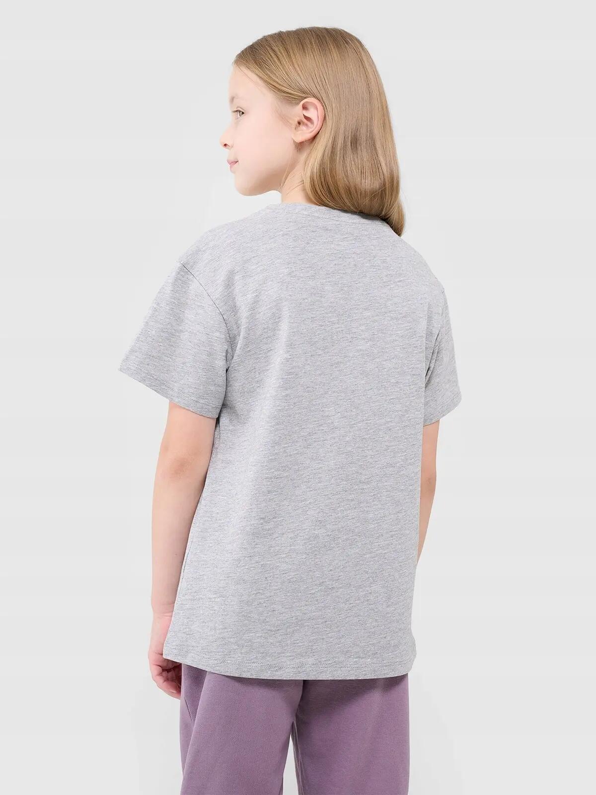 T-SHIRT DZIEWCZĘCY 4F KOSZULKA DZIECIĘCA TTSHF2332 3/7