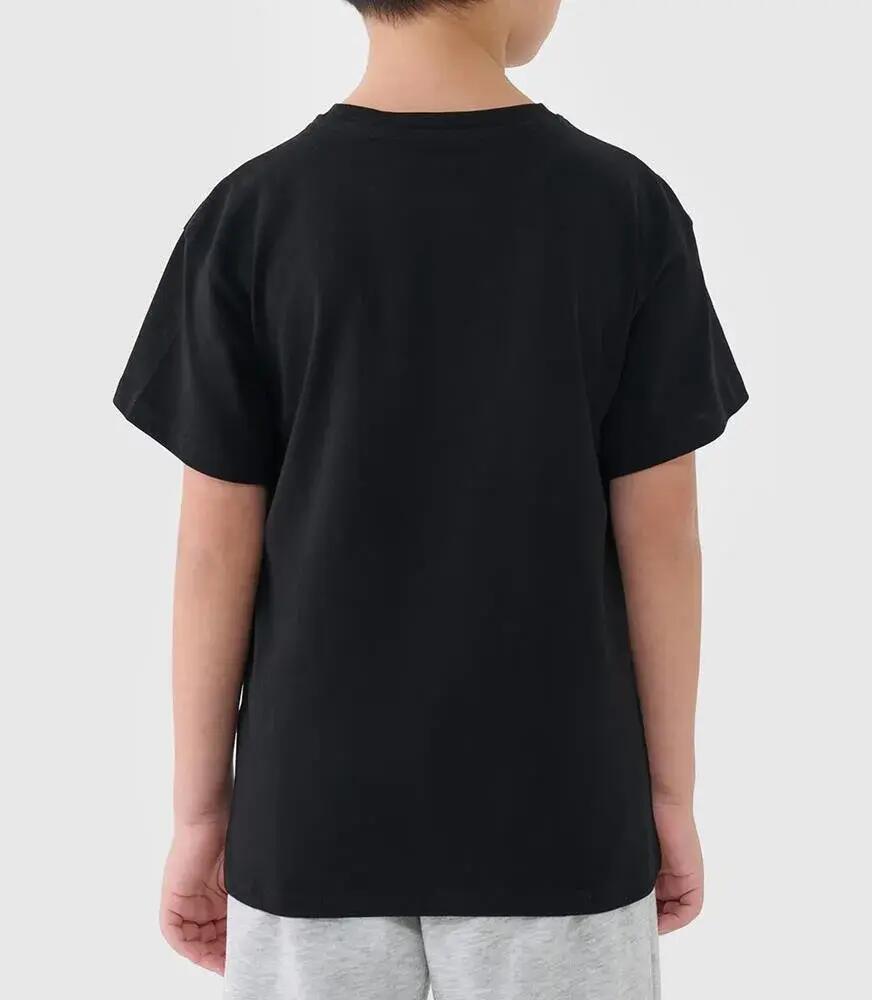 T-SHIRT CHŁOPIĘCY 4F DZIECIĘCY SPORTOWY BAWEŁNIANY 6/8
