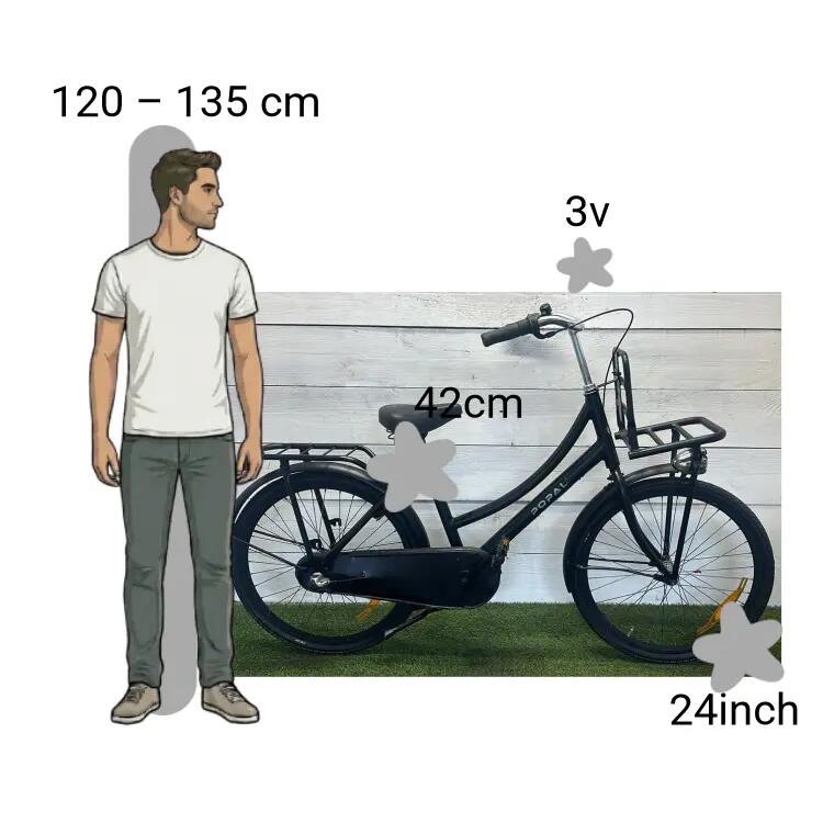De segunda mano Popal Transportfiets 2/4
