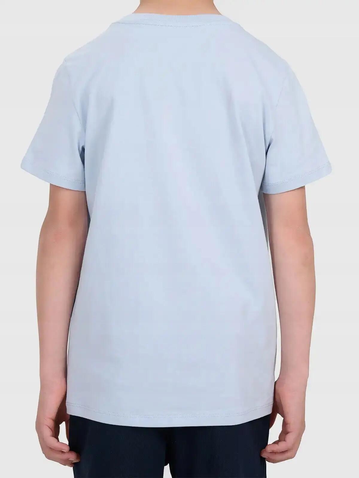 T-SHIRT CHŁOPIĘCY 4F KOSZULKA BAWEŁNIANA GŁADKA 3/6