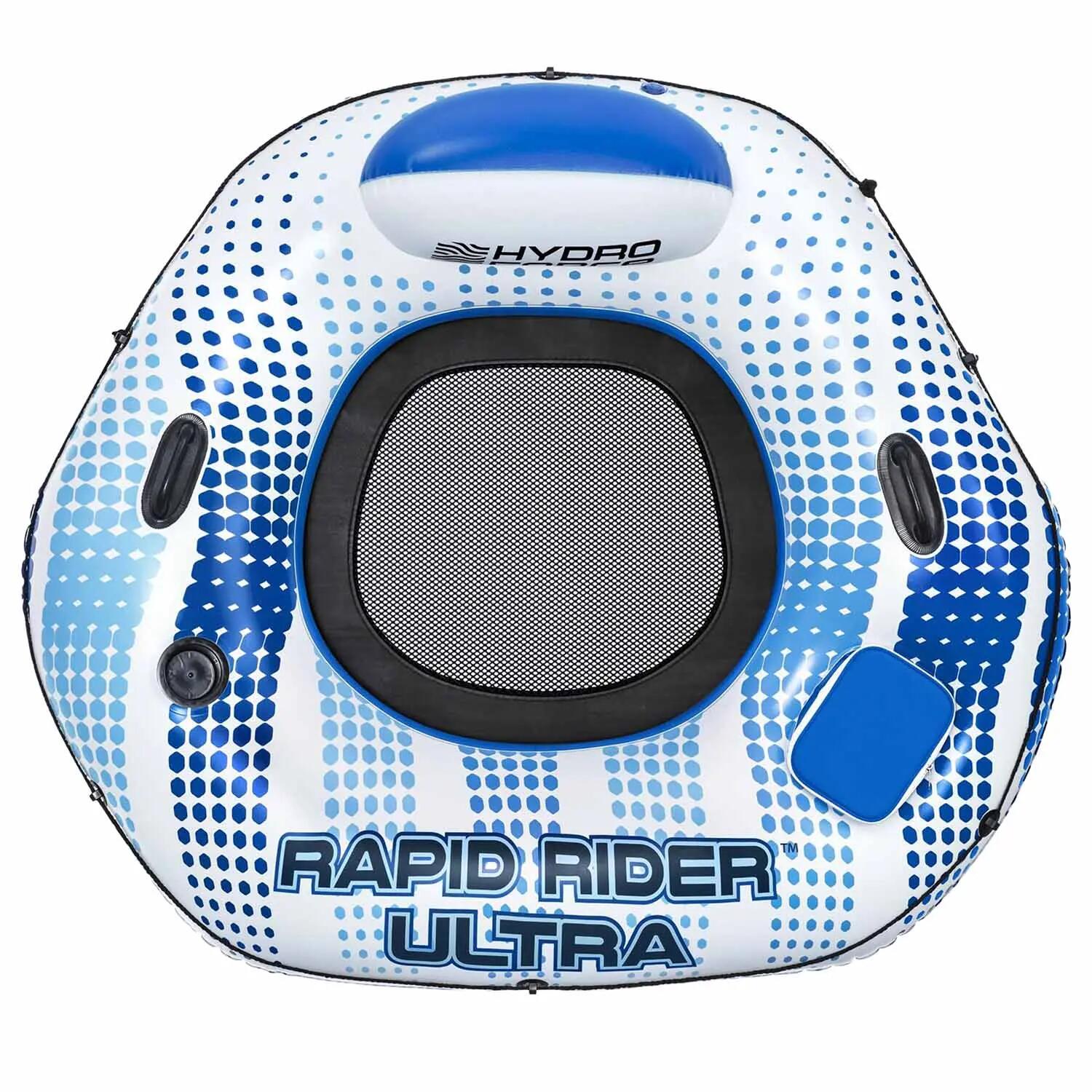 Fotel dmuchany do pływania Bestway Rapid Rider koło do wody materac 152x132x50cm 4/12