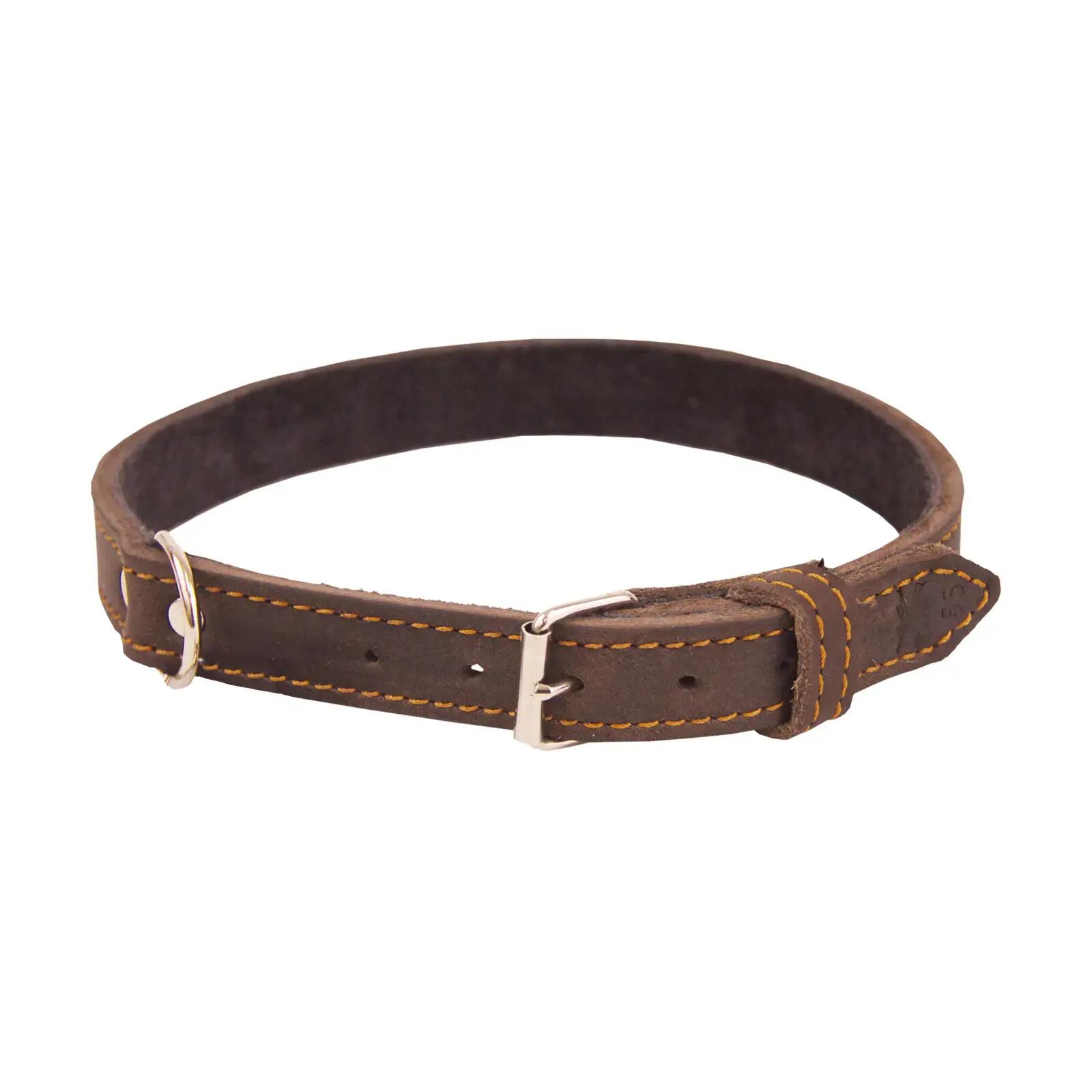 Collier pour chien en cuir pull-up Akah 1/2