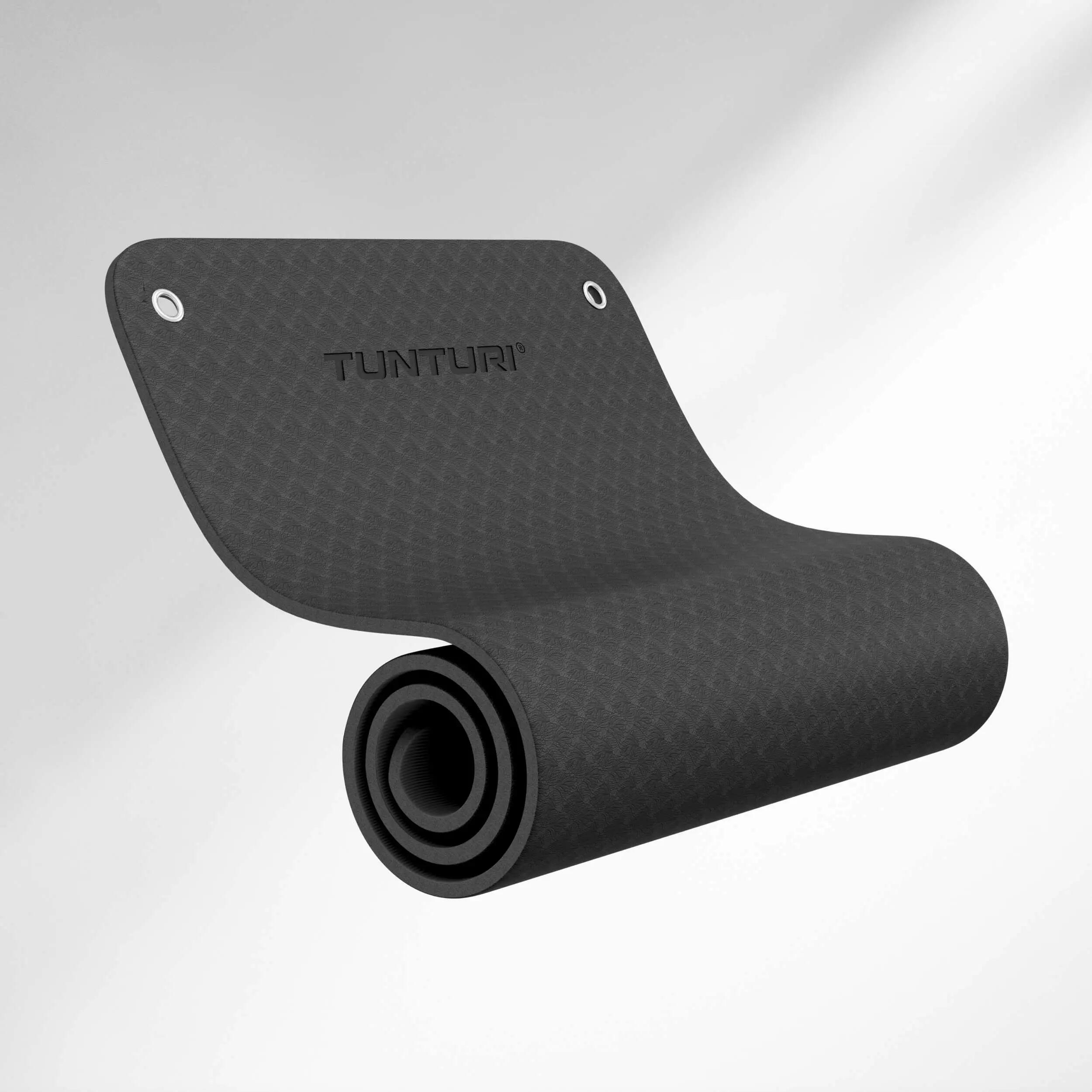 Platinum Tappetino Fitness EVA 180 cm - 15 mm - Nero 3/7