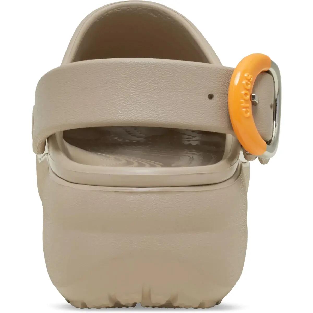 Felnőtt vízi klumpa puha talpú Crocs Classic Platform Dipped Buckle Clog 5/6