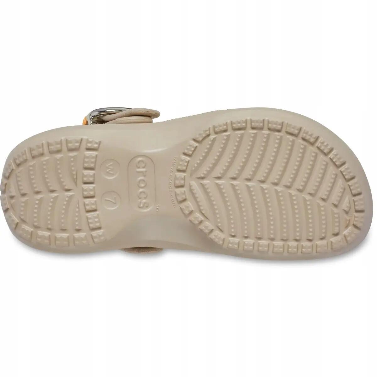 Felnőtt vízi klumpa puha talpú Crocs Classic Platform Dipped Buckle Clog 4/6