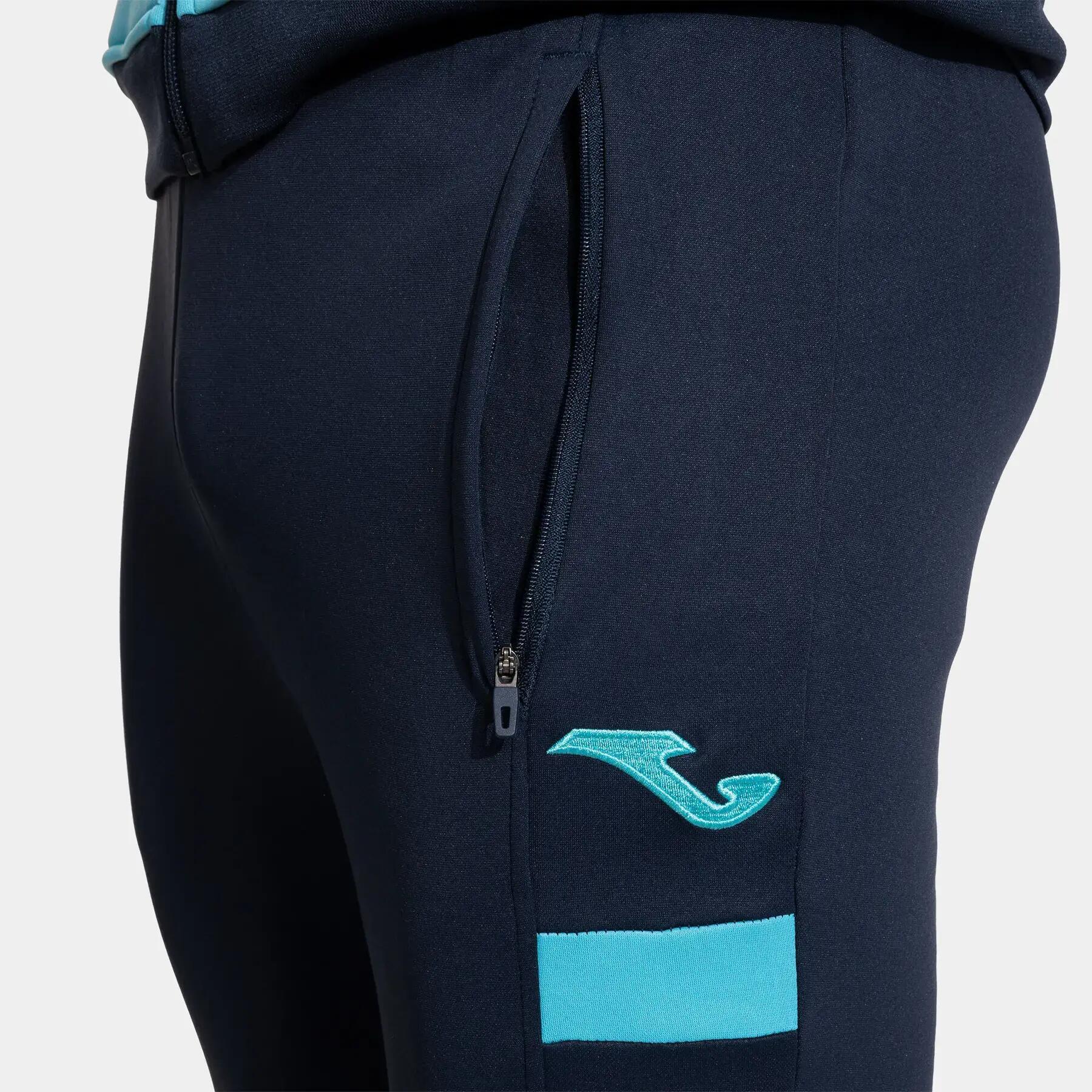Chándal Hombre Joma Lider 104286 Turquesa Flúor Marino 013 Confortable 7/7