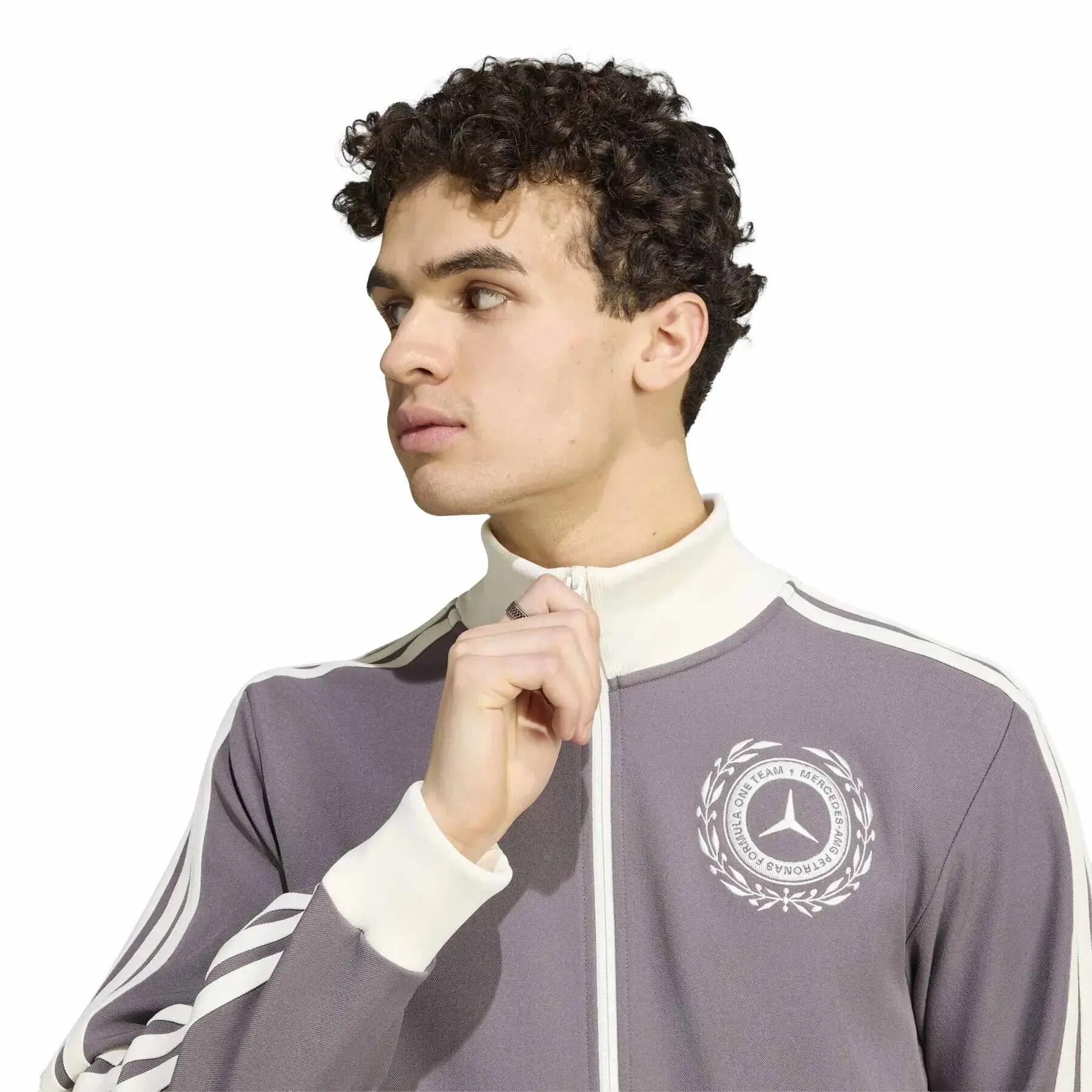 MAGLIA DA ALLENAMENTO DA UOMO MERCEDES - AMG PETRONAS FORMULA 1 TEAM SILVER 6/7