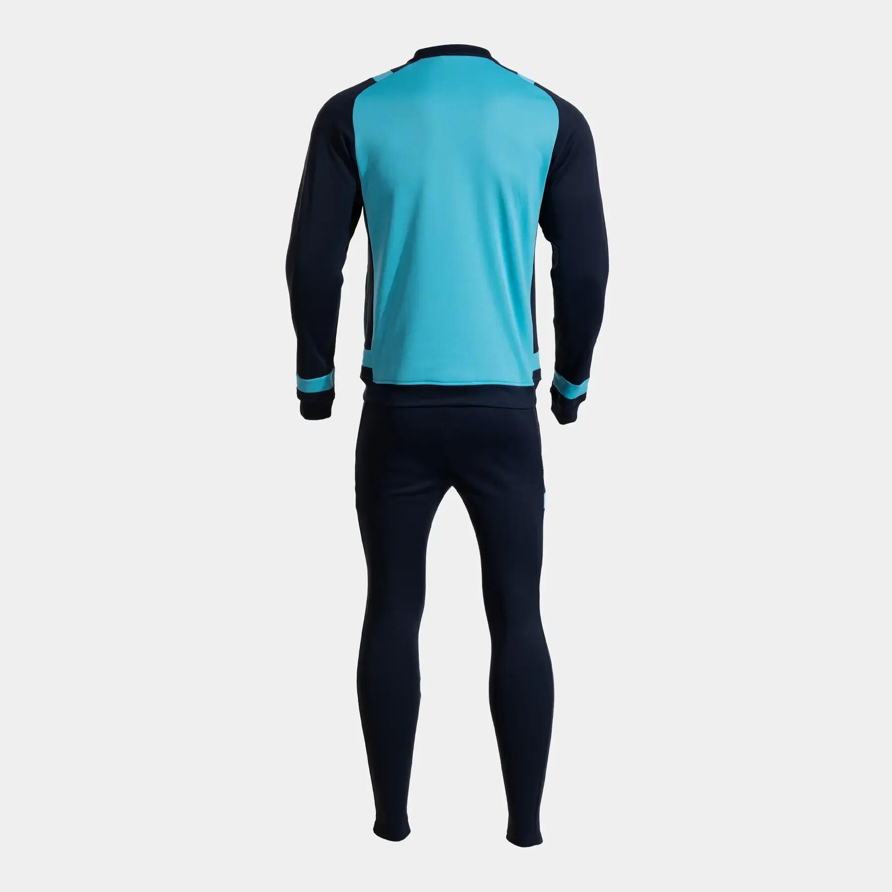 Chándal Hombre Joma Lider 104286 Turquesa Flúor Marino 013 Confortable 4/7