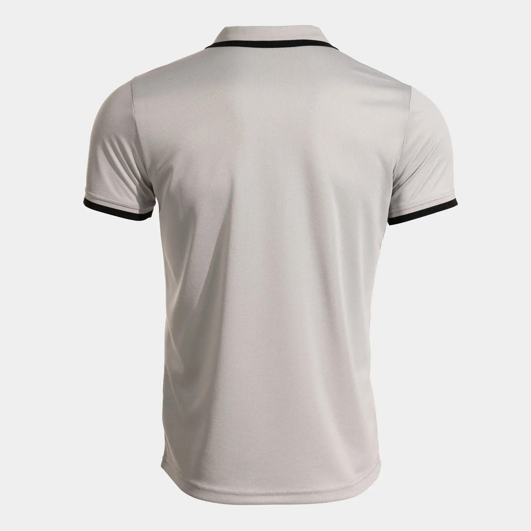 Polo hombre JOMA COMBI PREMIUM manga corta XL Light Melange/Black 2/5