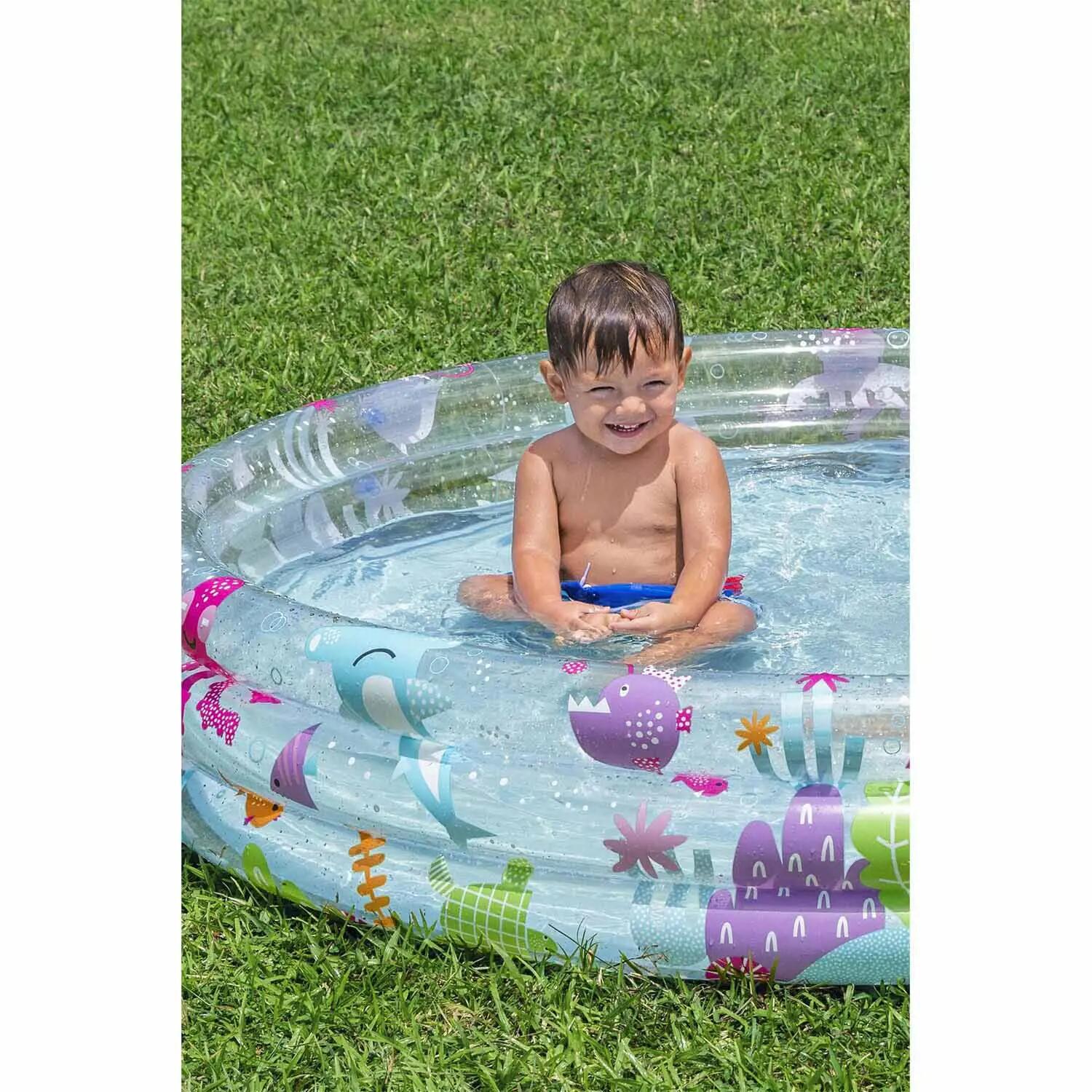 Piscina Hinchable Bestway Vida Marina 152x30 cm +2 Años Jardin 51004 3/3
