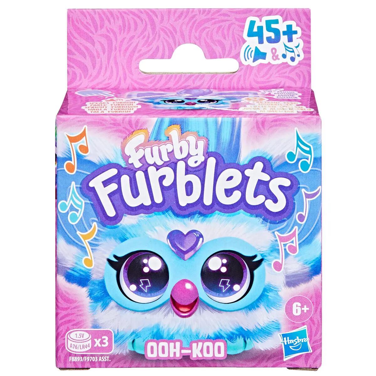 Peluche Hasbro Furblet Ooh Koo mini Furby 3/4