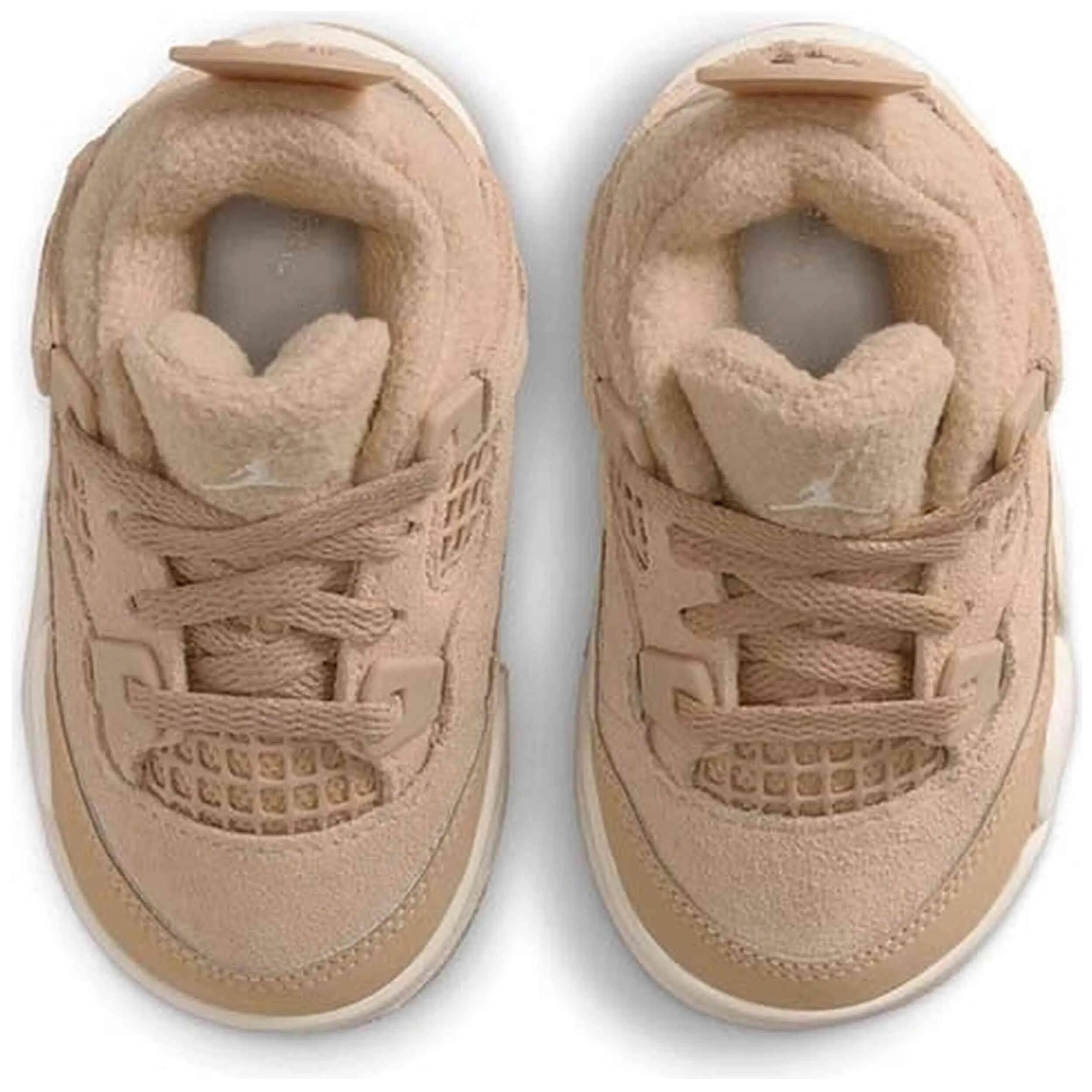Baskets Jordan modèle Air Jordan 4 Retro TD "Cozy" pour bébé 5/5