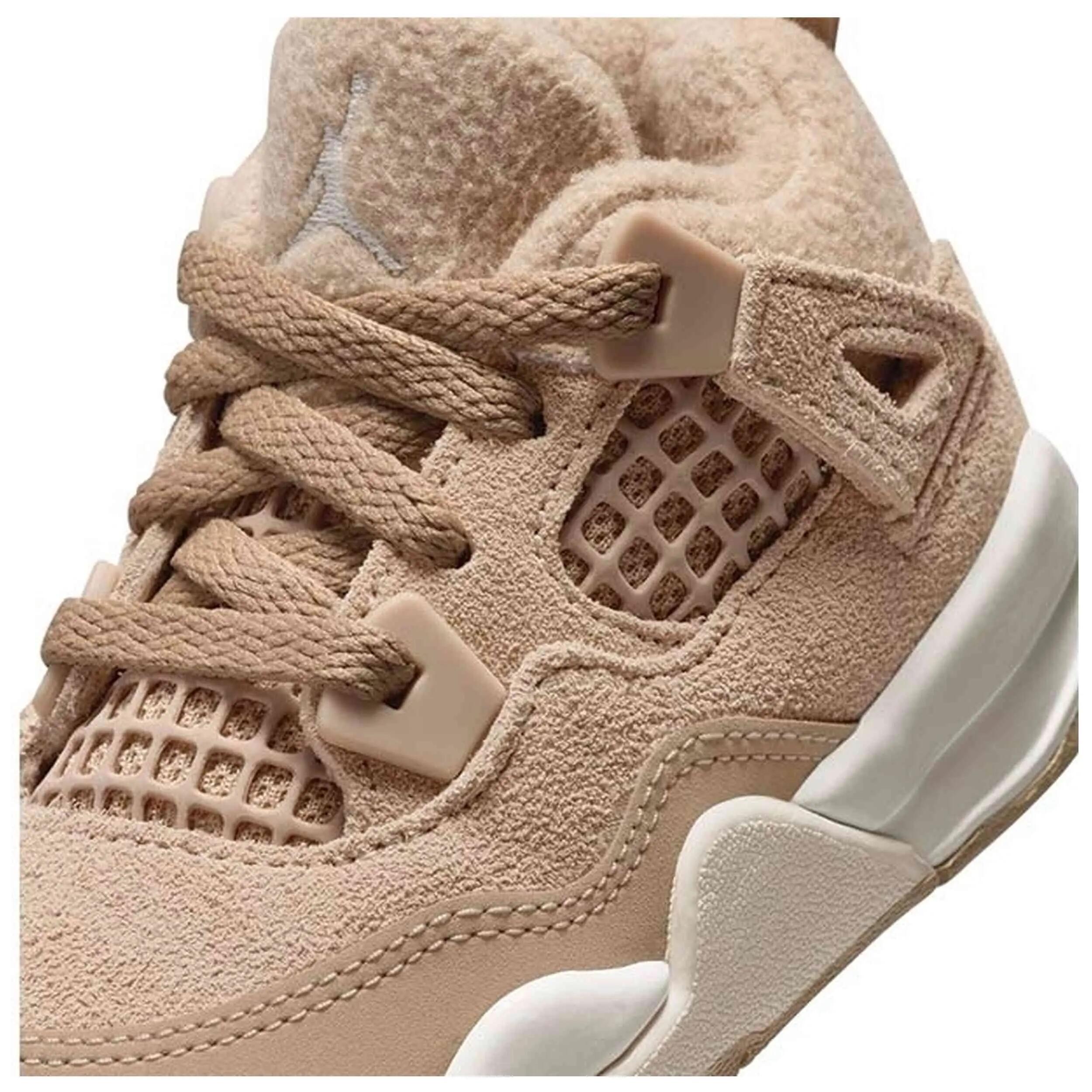 Baskets Jordan modèle Air Jordan 4 Retro TD "Cozy" pour bébé 2/5
