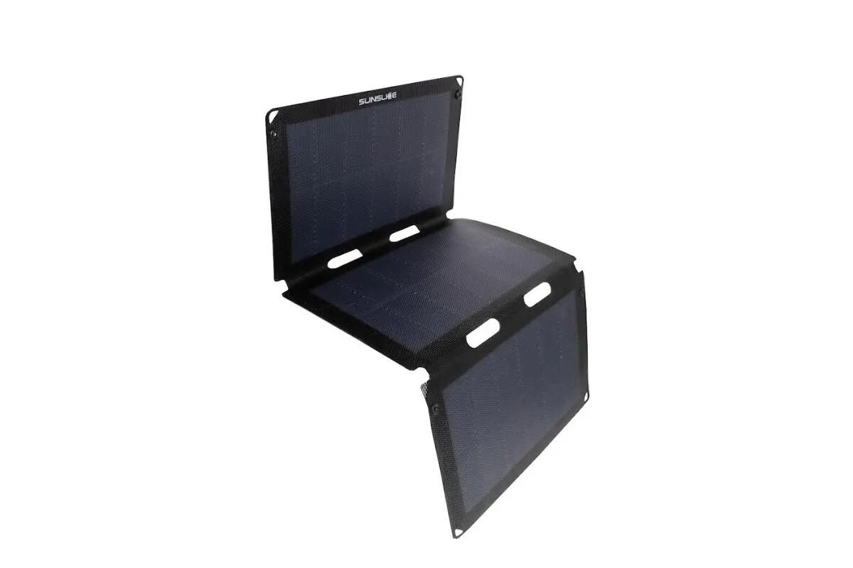 6 flexibele monokristallijne zonnepanelen Sunslice fusion 6 watts 2/8