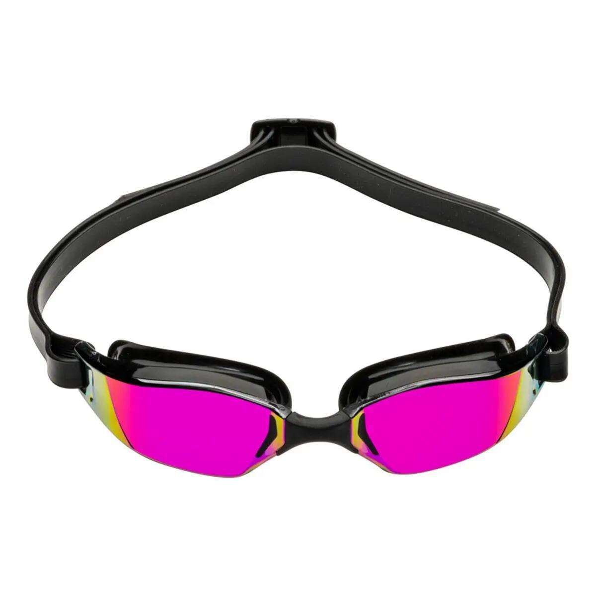 Aqua Sphere XCEED Pink Titanium Mirrored Skiggles - Black 2/7