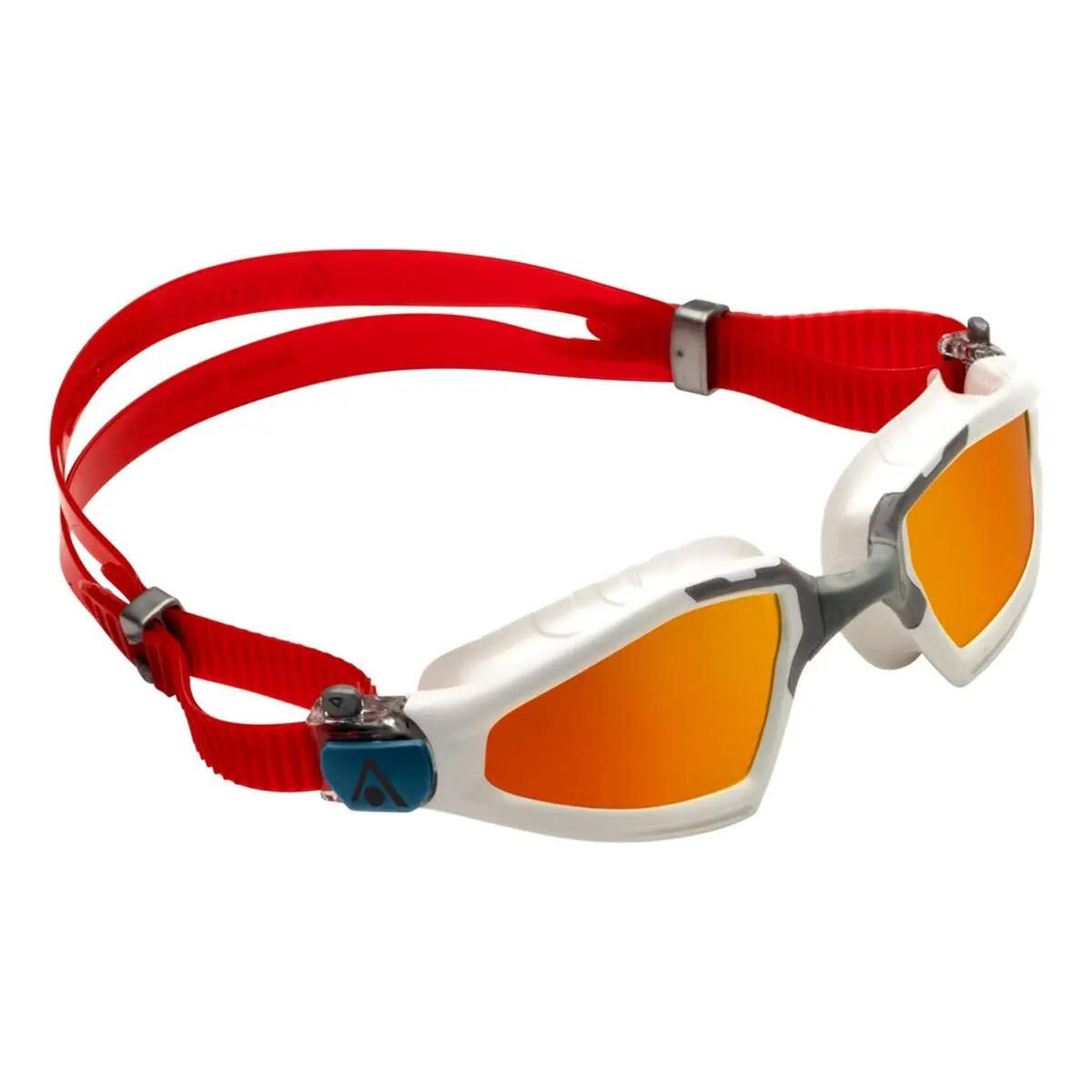 Aqua Sphere Kayenne Pro Red Titanium verspiegelte Skibrille - Weiß/Rot 2/7