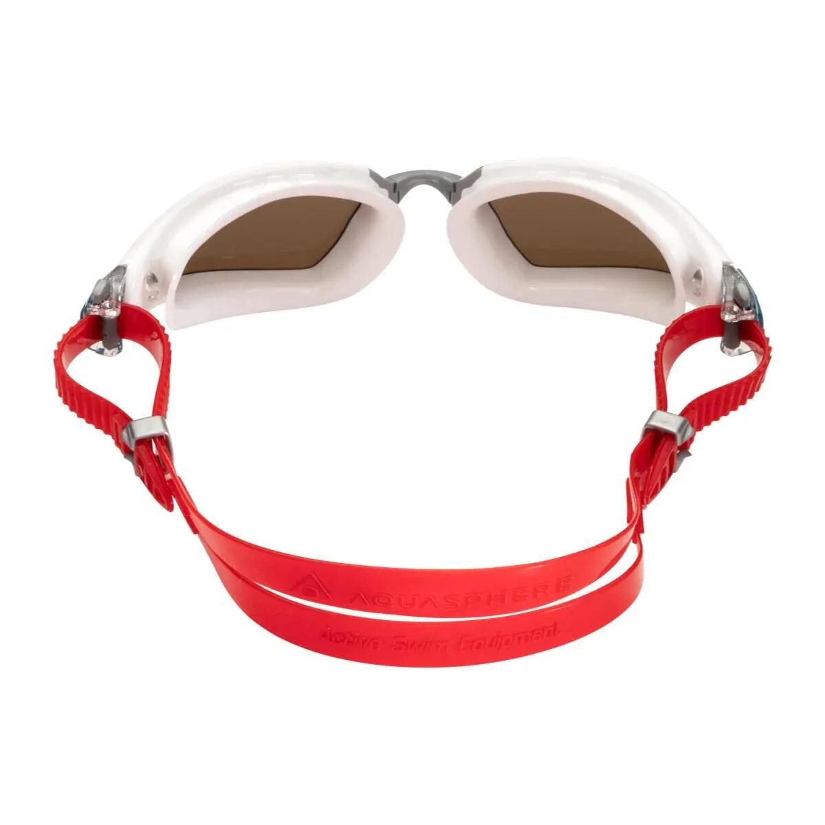 Aqua Sphere Kayenne Pro Brown polarisierte Skibrille - Weiß/Grau 2/7