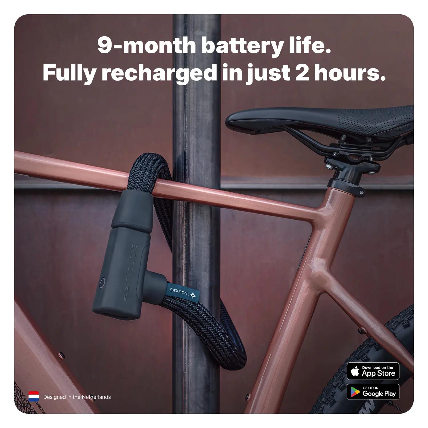 Antivol connecté e-bike sans clé, alarme, certifié ART 2. 14/16