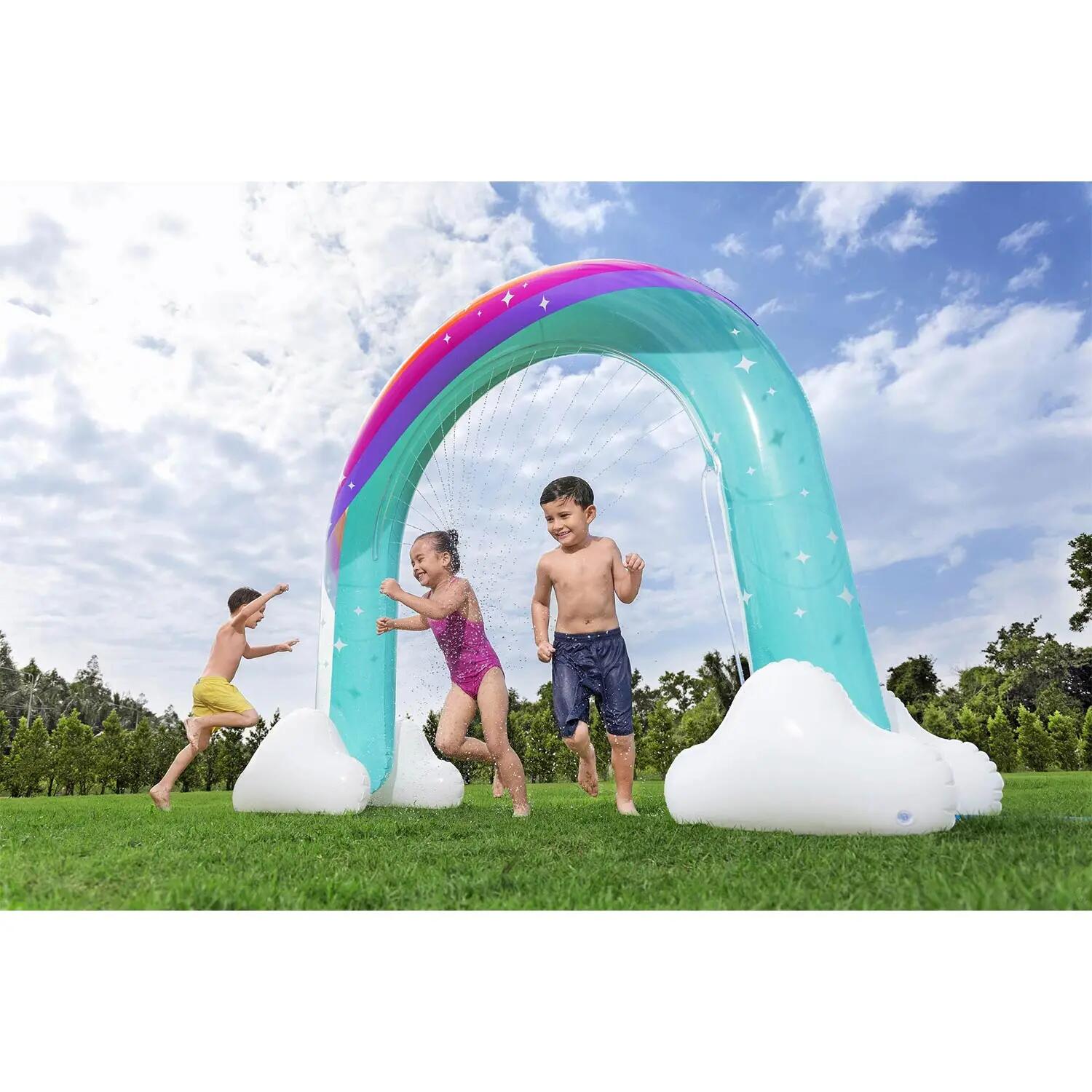 Aspersor hinchable Arcoiris para jardín Bestway 8/11