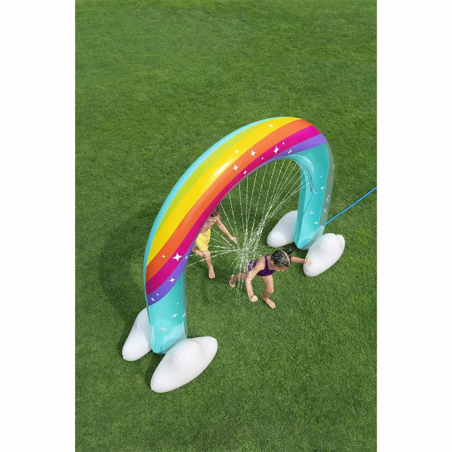 Aspersor hinchable Arcoiris para jardín Bestway 11/11