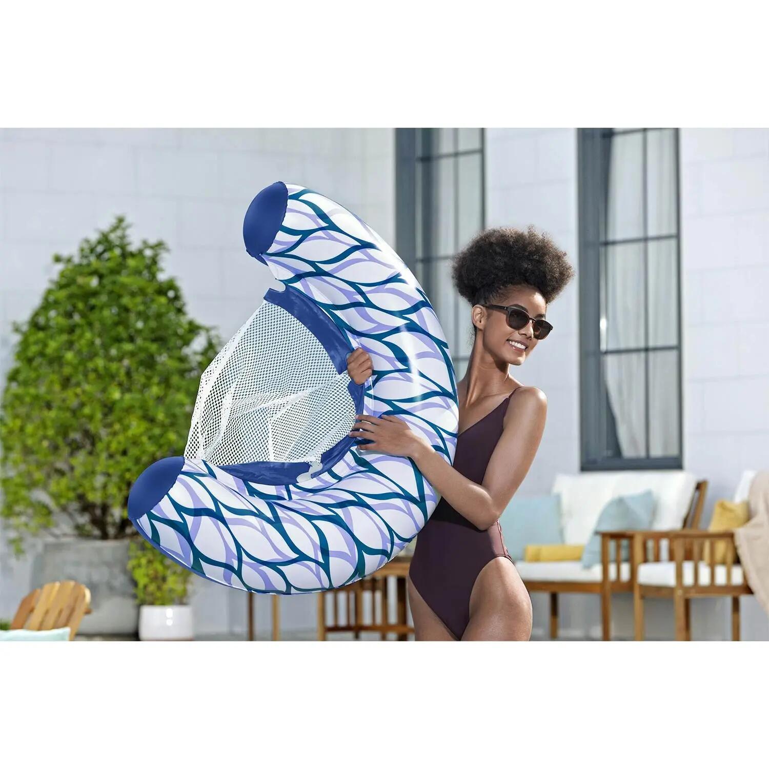 Sillón hinchable Noodle para playa y piscina 5/9