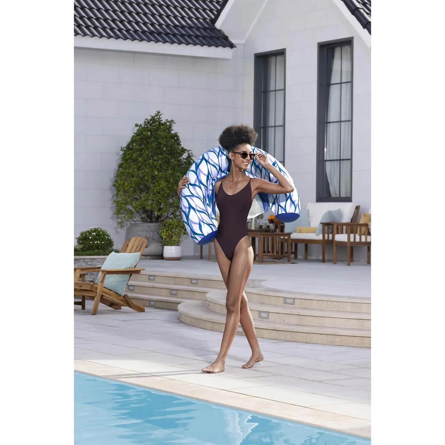 Sillón hinchable Noodle para playa y piscina 4/9