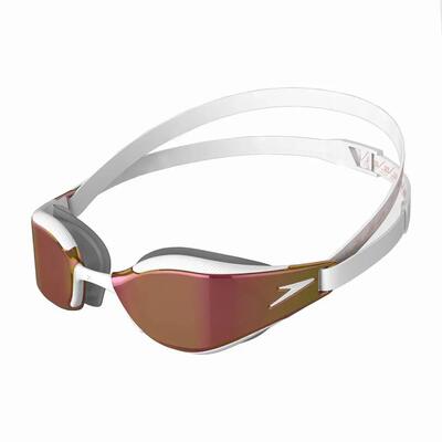 Occhialini da nuoto Speedo Fastskin Hyper Elite neri a specchio