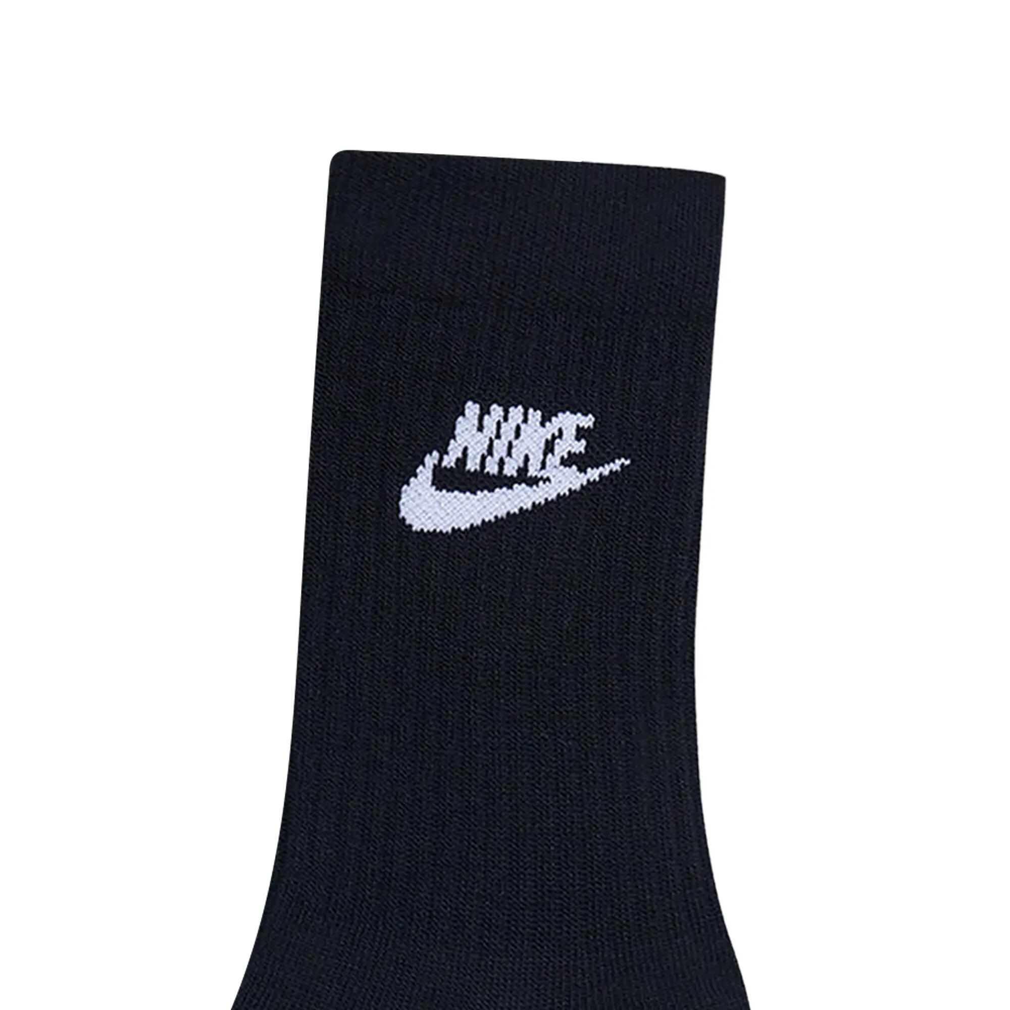 Ensemble Chaussettes Tous Les Jours ESSENTIALS Adulte (Noir) 4/4