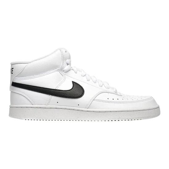 Baskets Nike Court Vision Mid, Blanc, Hommes